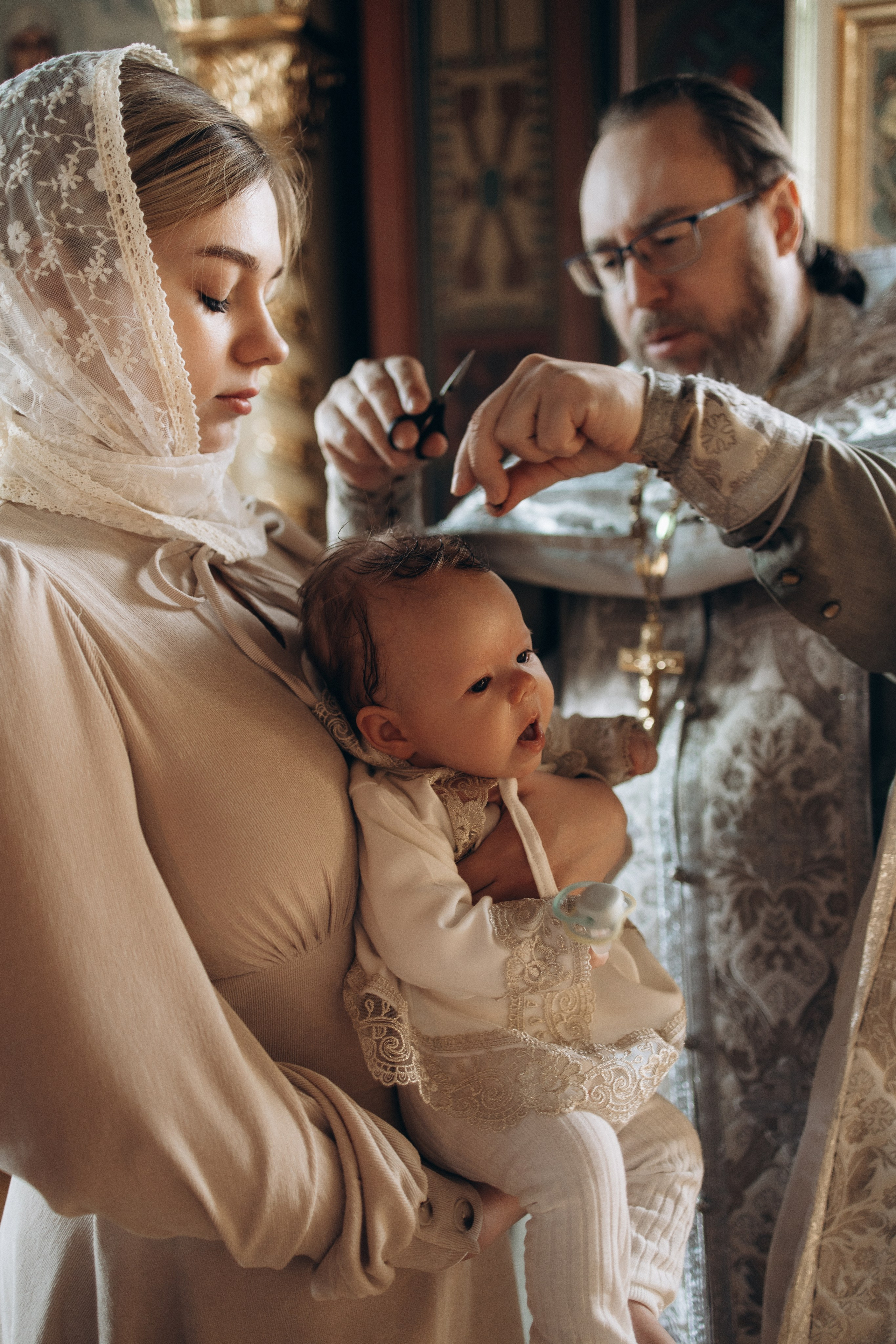 Крещение Аврелии. Самый теплый фотограф в Краснодаре Рябоконь Ксения