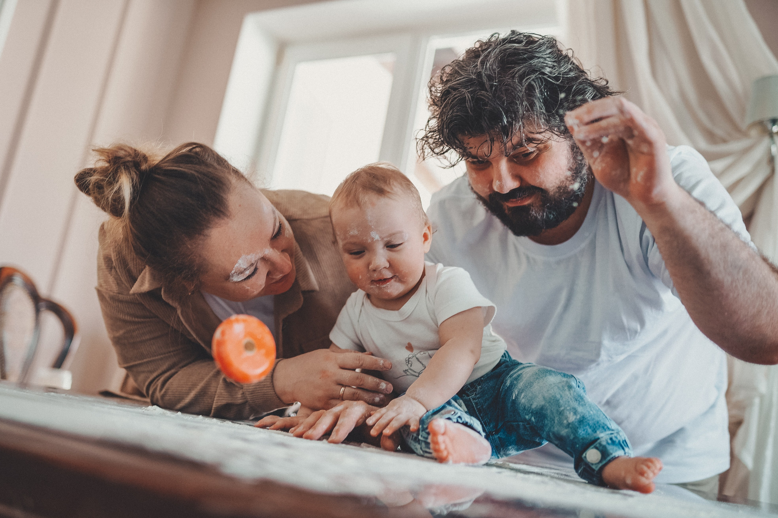 Василиса, Даша и Сережа. Семейный lifestyle фотограф Наталья Разгуляева в Москве