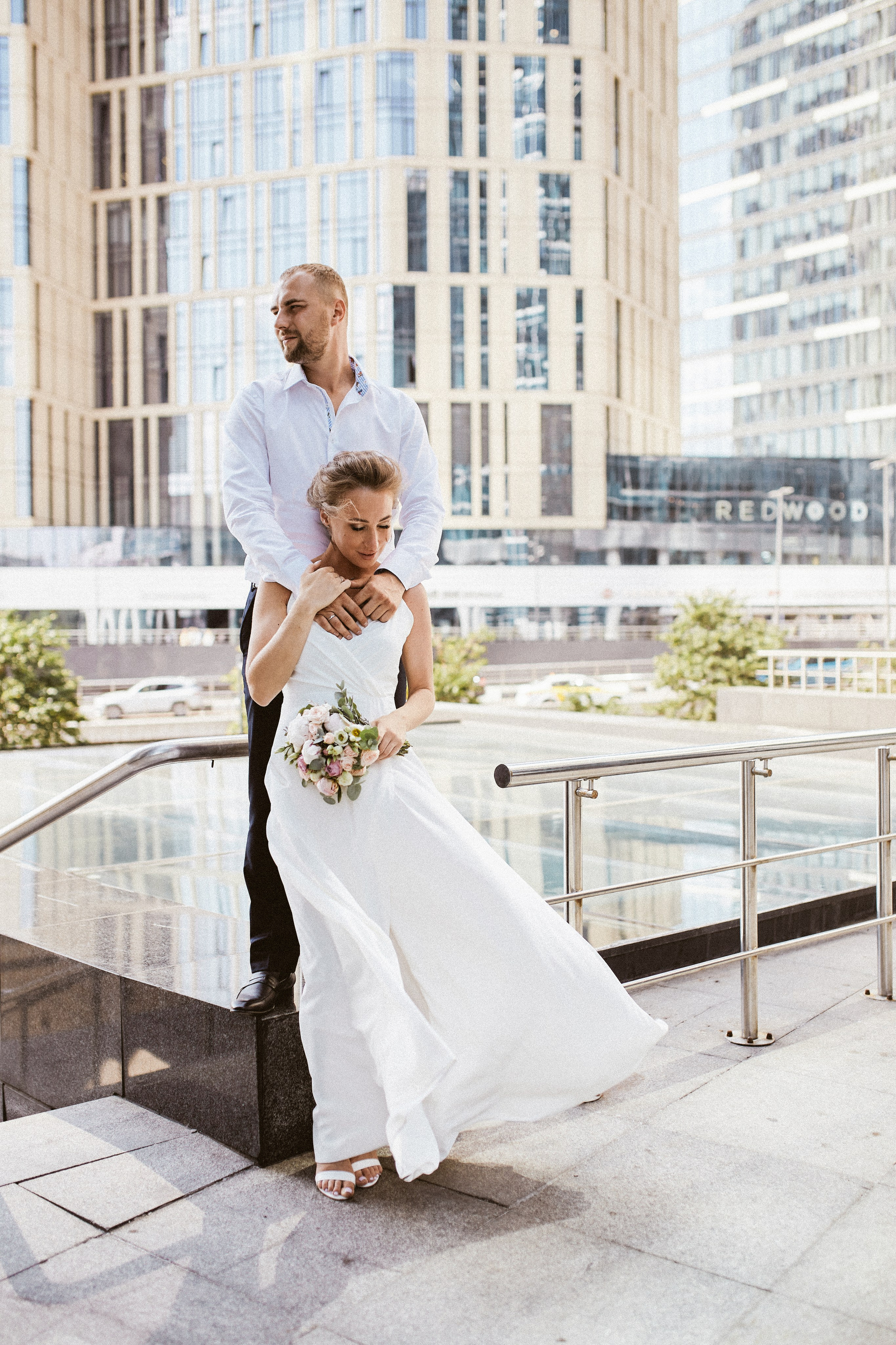 Свадьба в Сити. Портретный фотограф в Москве Мария Варлей