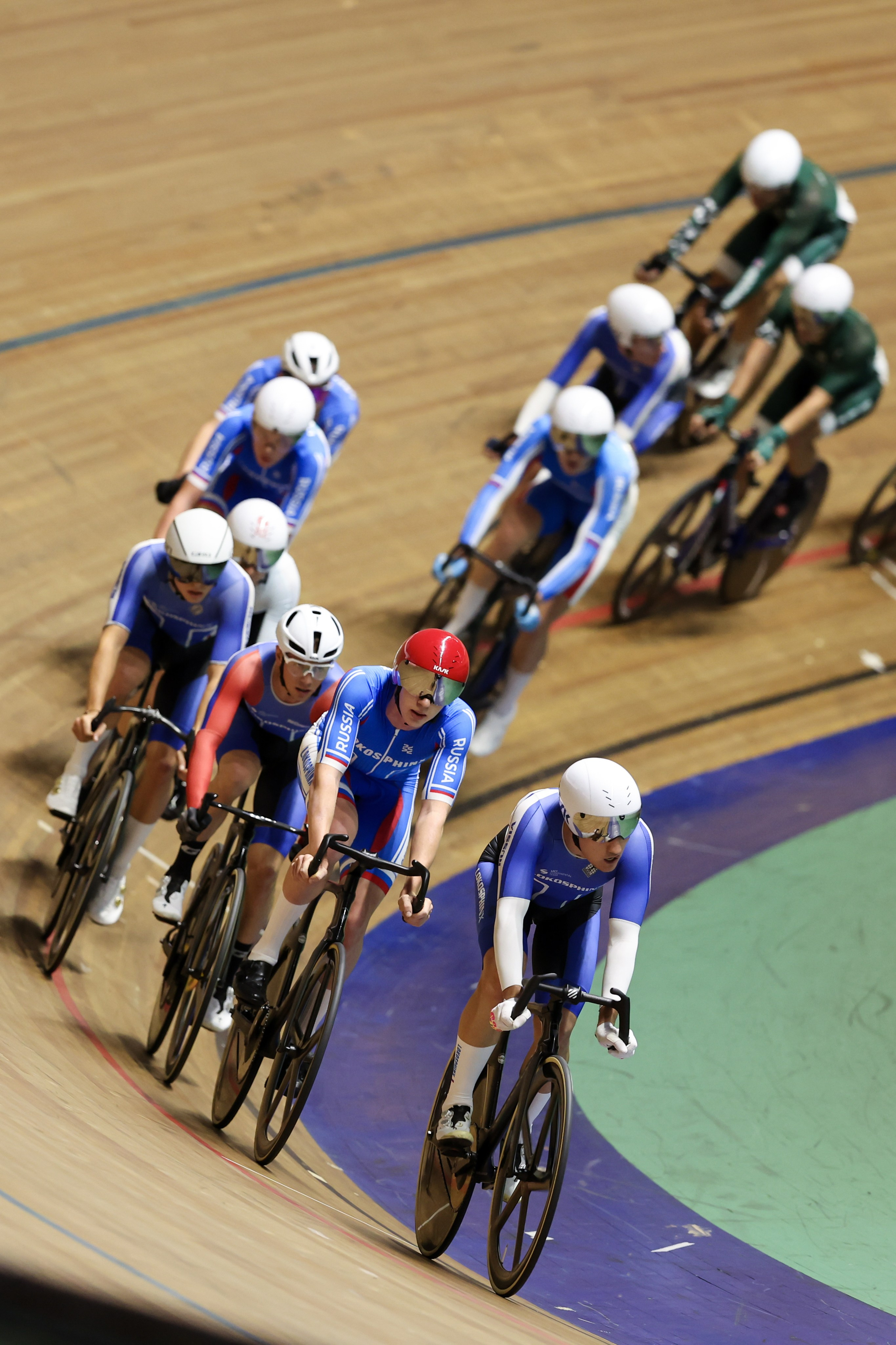 Чемпионат России по велосипедному спорту на треке (первый блок) 6-11.01.2025. Спортивный и репортажный фотограф Антон Тереханов
