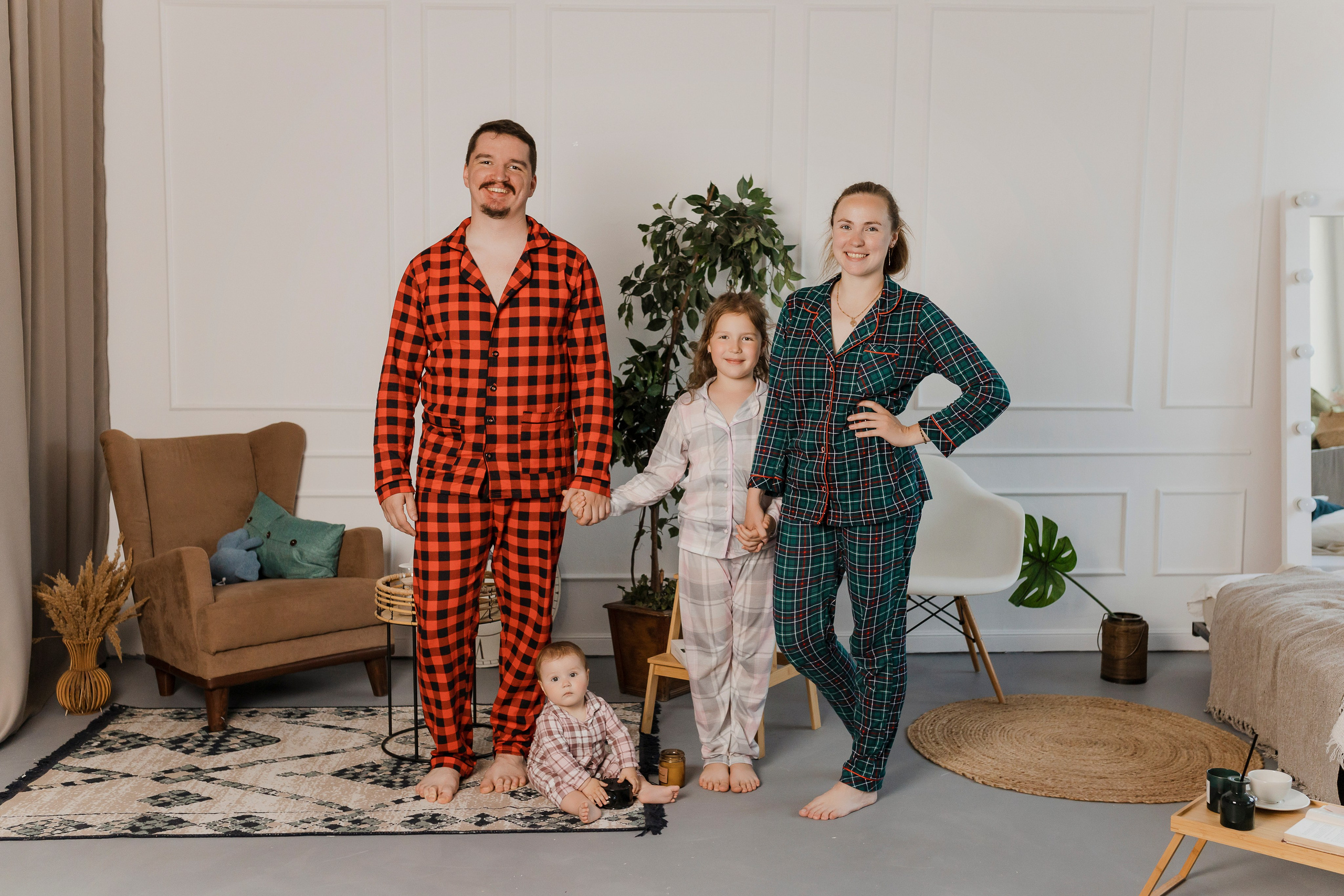 Пижамная вечеринка. Семейный и детский фотограф в городе Подолск МО Крылова Ирина