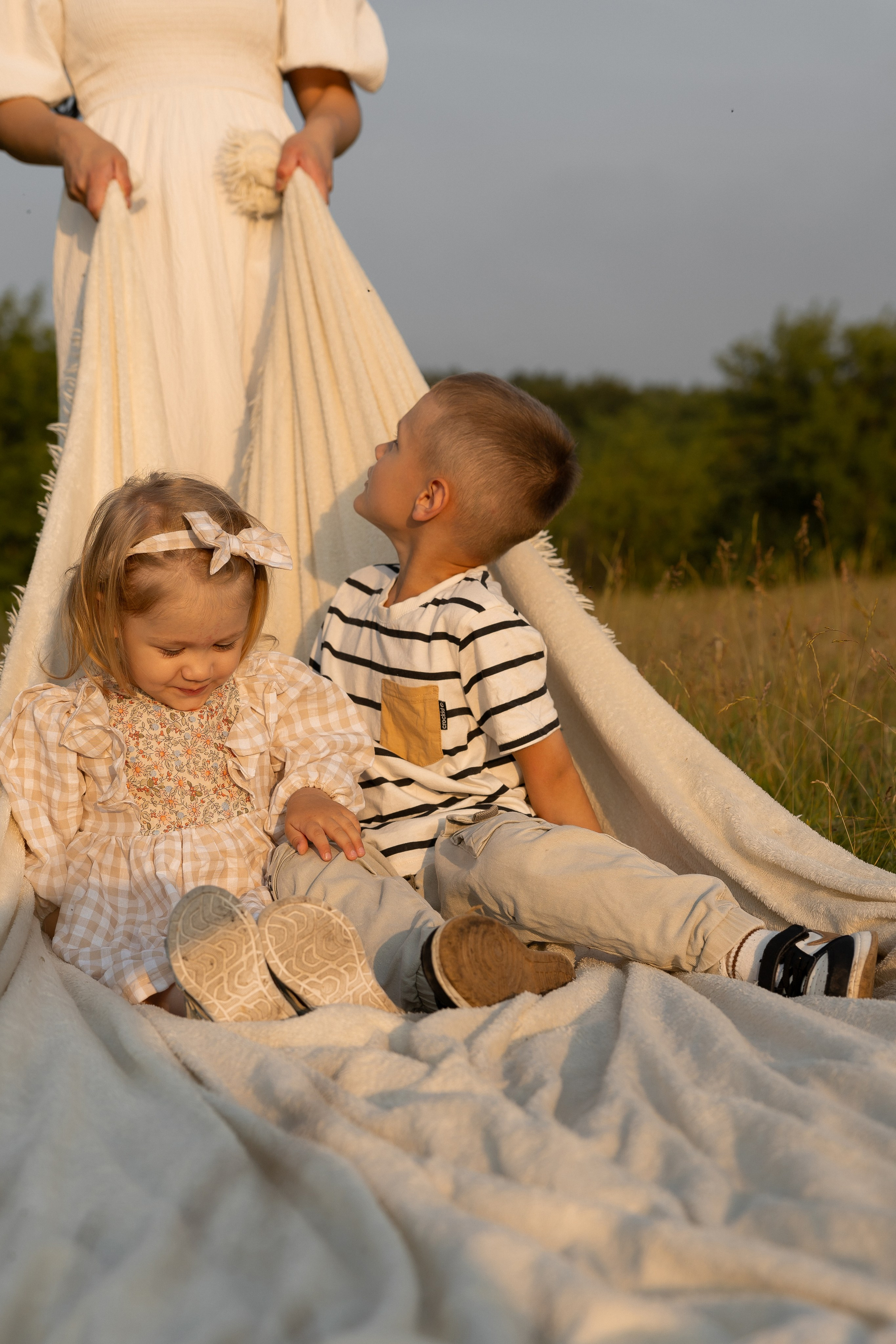В поле. Семейный и свадебный фотограф в Челябинске Мария Леонтьева