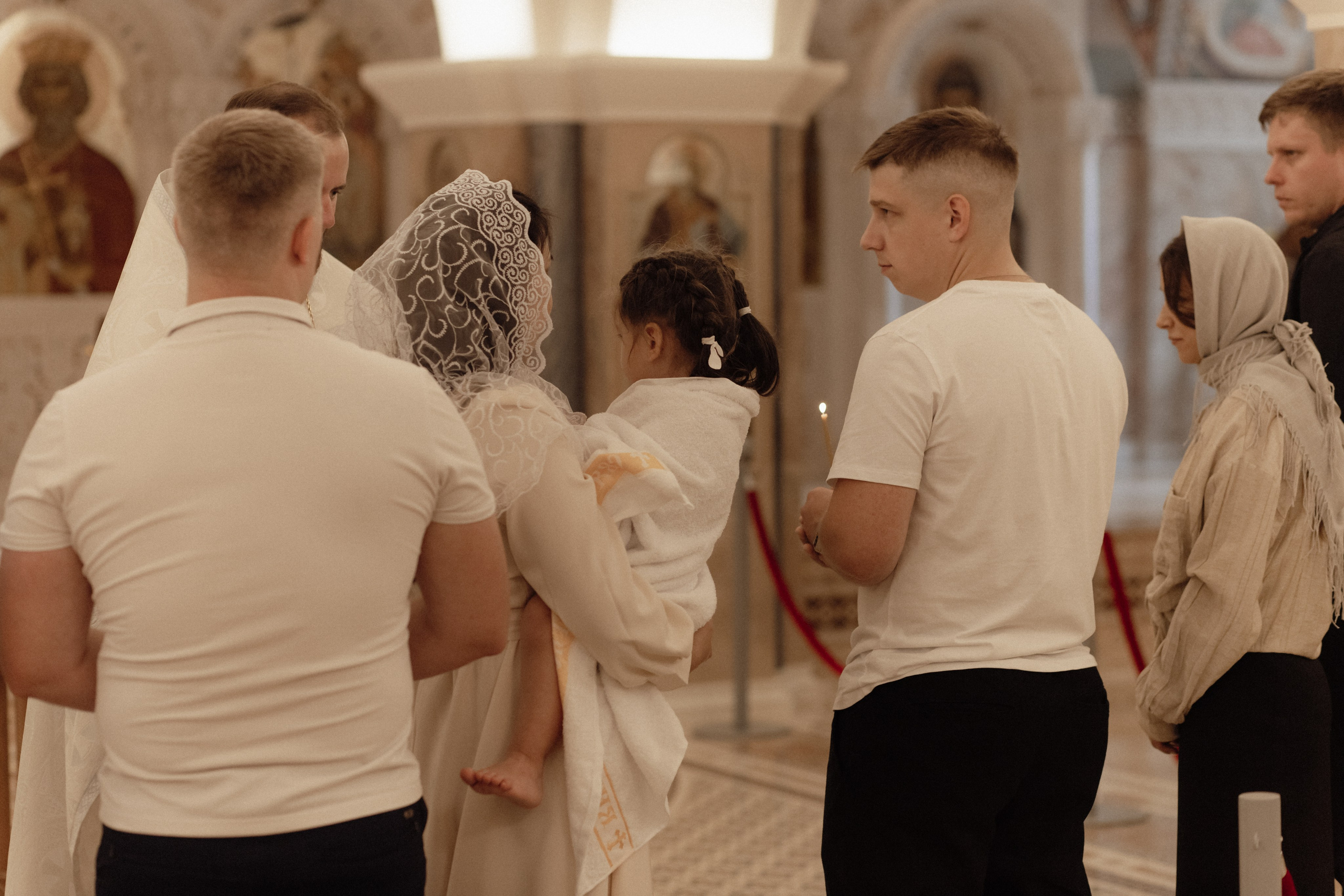 Крещение Киры. Семейный и свадебный фотограф в Челябинске Мария Леонтьева