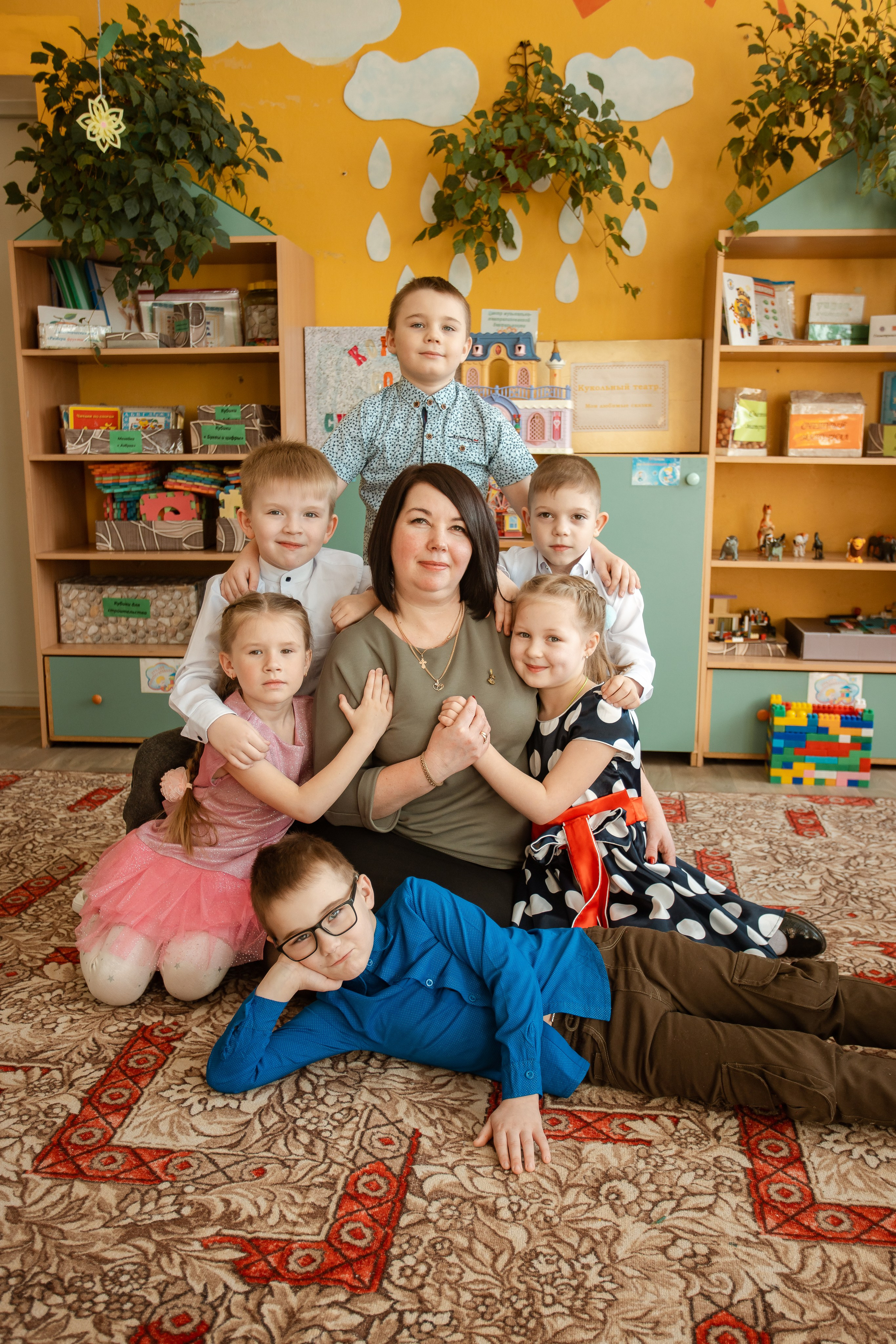 Афимьинский детский сад, выпускники 2023. Студия выпускных альбомов Остров