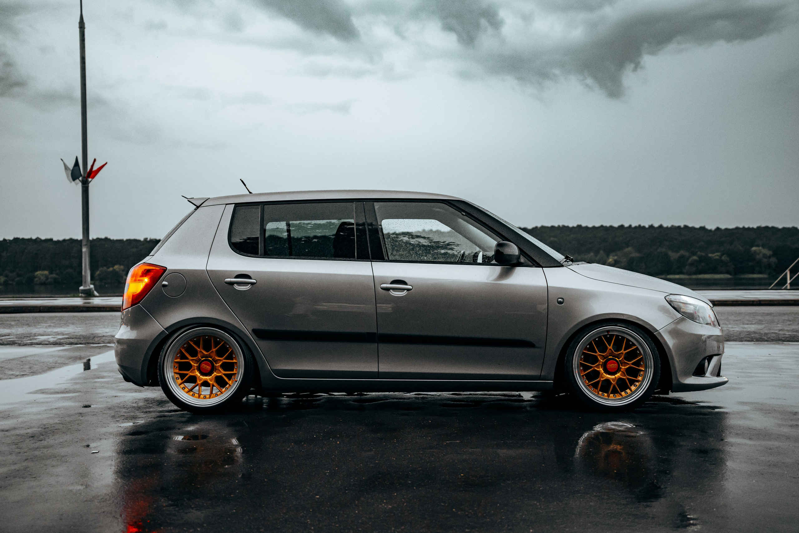 Skoda Fabia Stance. Vlad Trykov