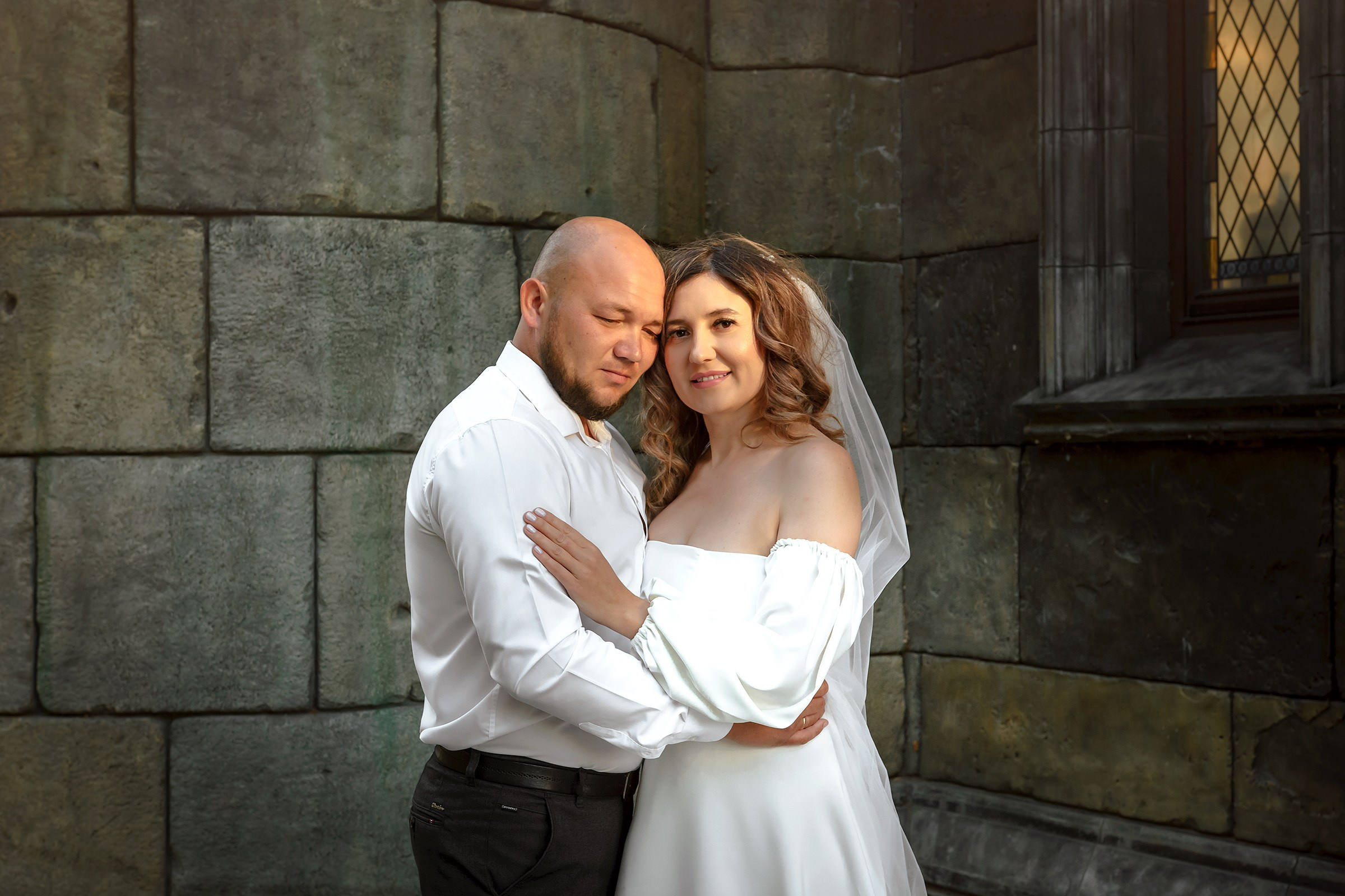 Свадебная фотосъемка у Замка Гарибальди. Фотограф Оксана Сафонова г. Тольятти