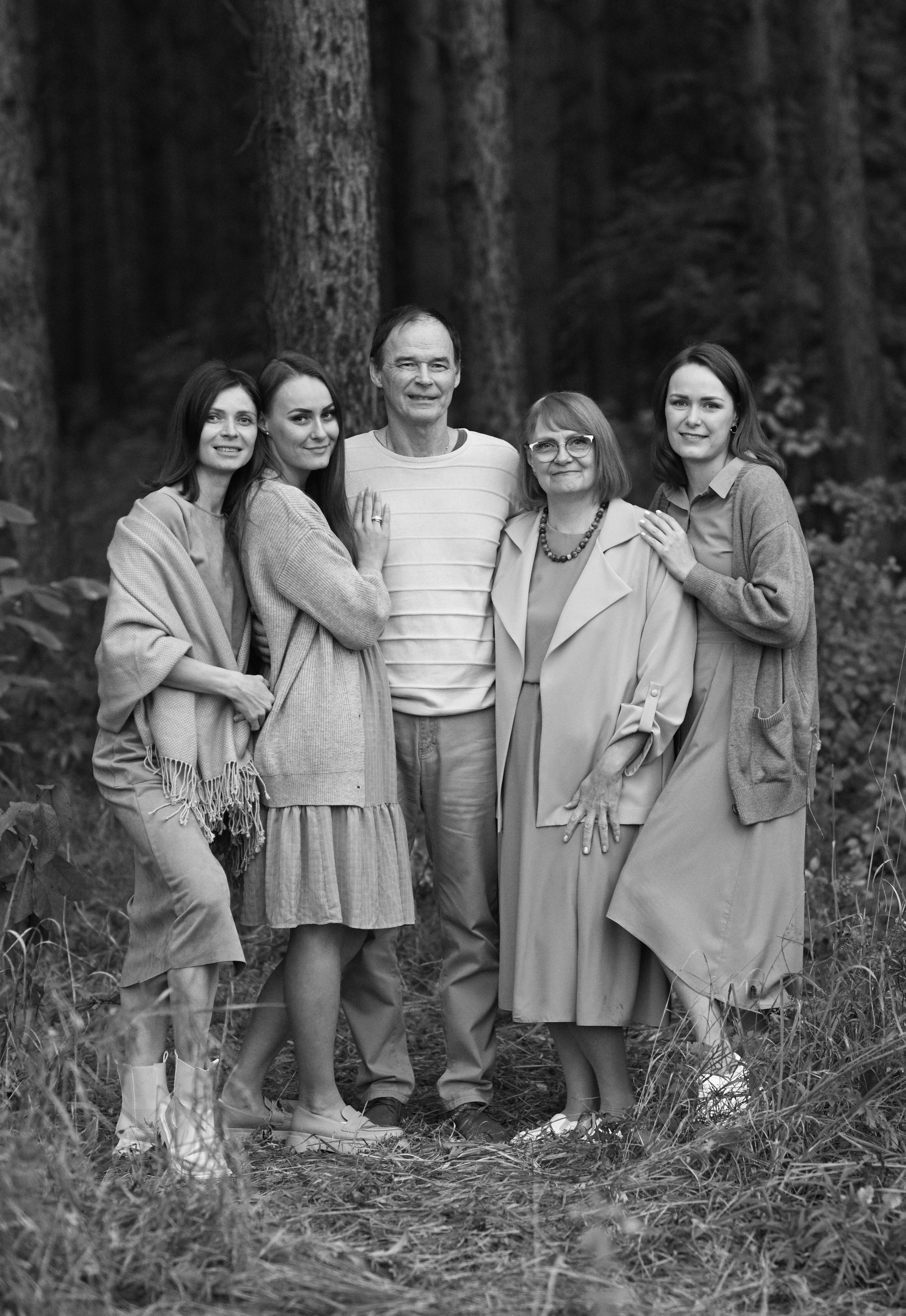 В сосновом бору. Семейный фотограф в Красноярске Надежда Кошелева