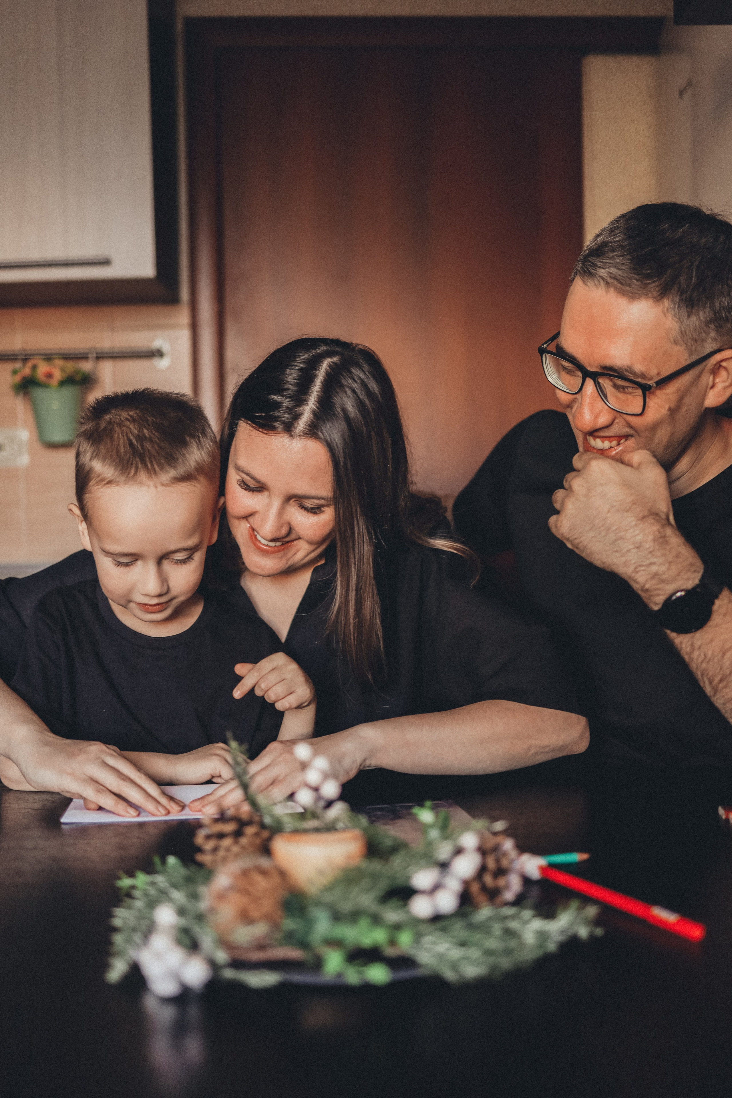 Письмо Деду Морозу. Семейный lifestyle фотограф в Казани Ксения Верясова