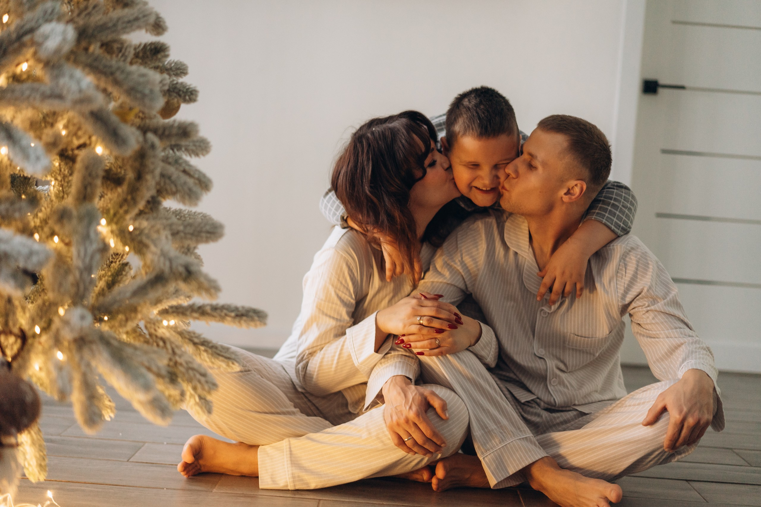 Домашняя новогодняя съемка. Фотограф Екатеринбург Кокшарова Александра