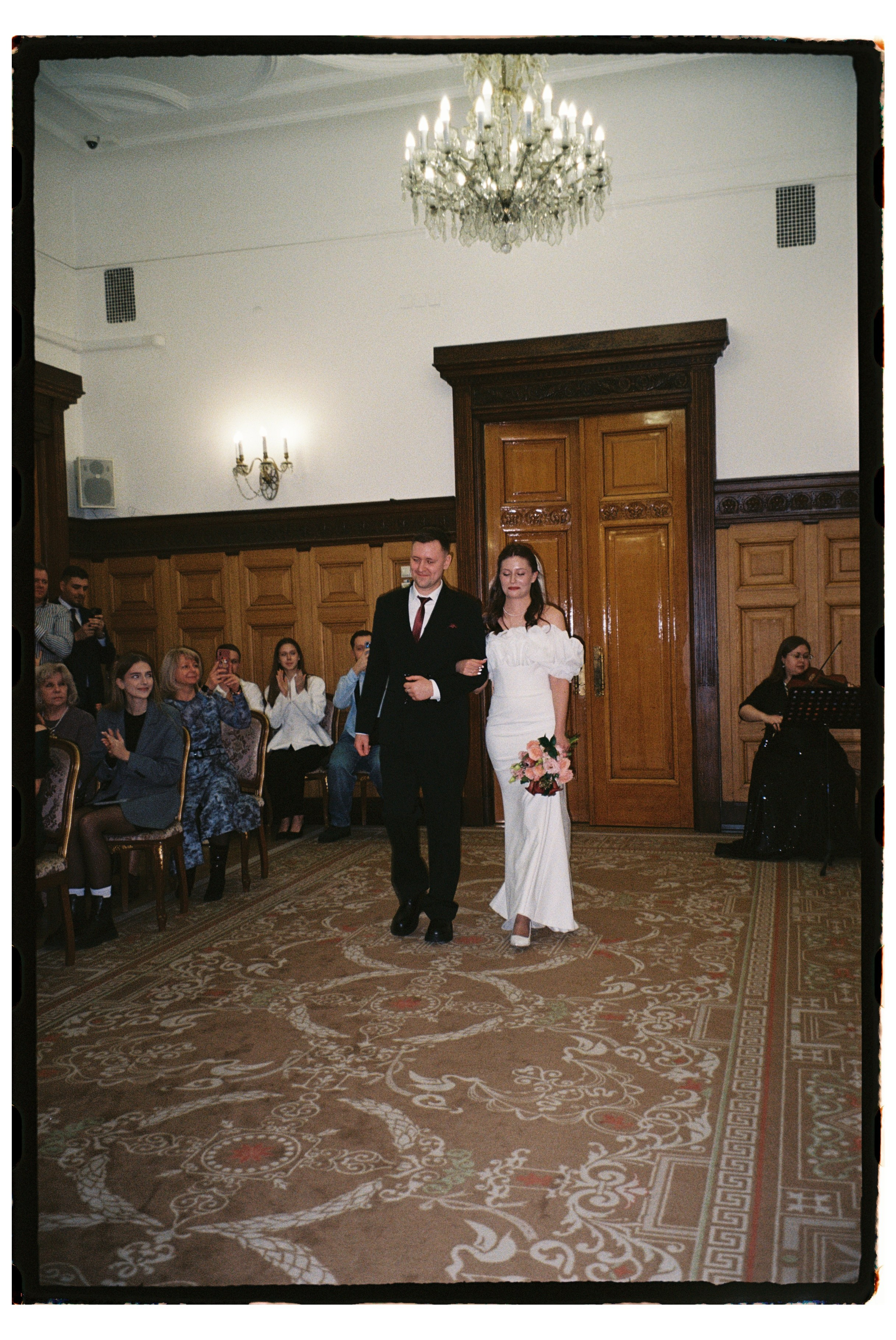 На плёнку (Оля и Денис). Фотограф в Москве — Евгения Прокопенко