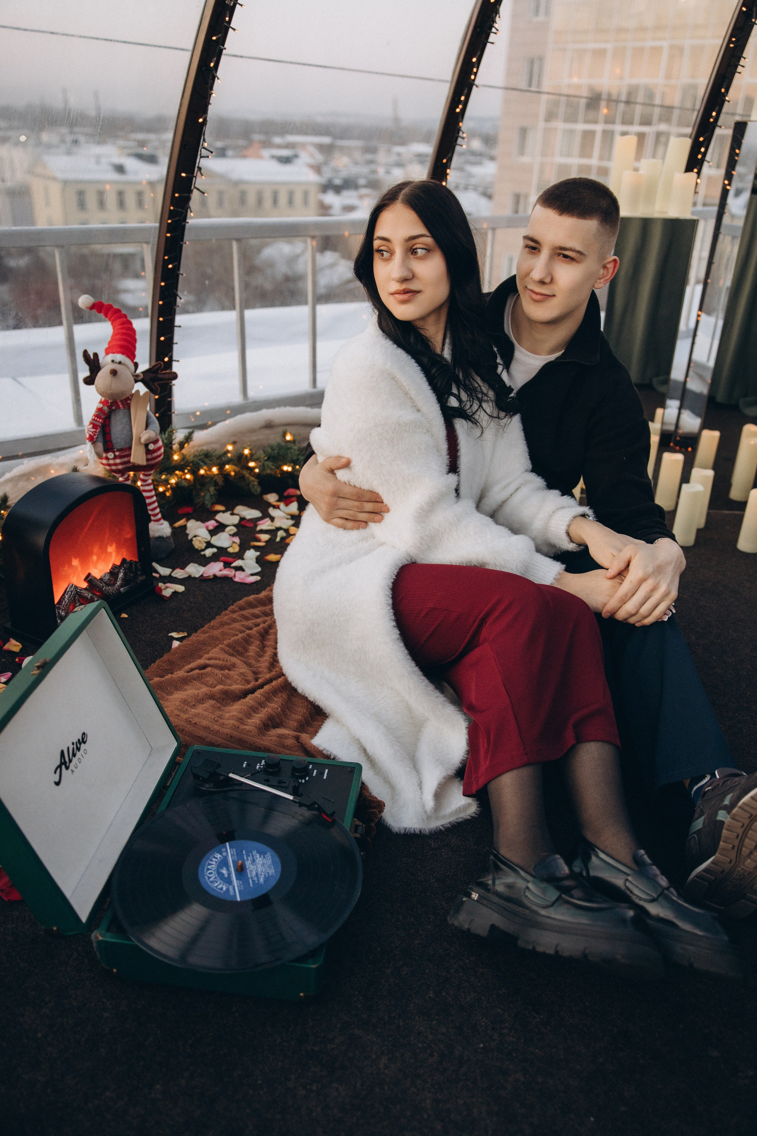 Свидание на крыше. Свадебный, семейный фотограф в Иркутске Светлана Макаричева