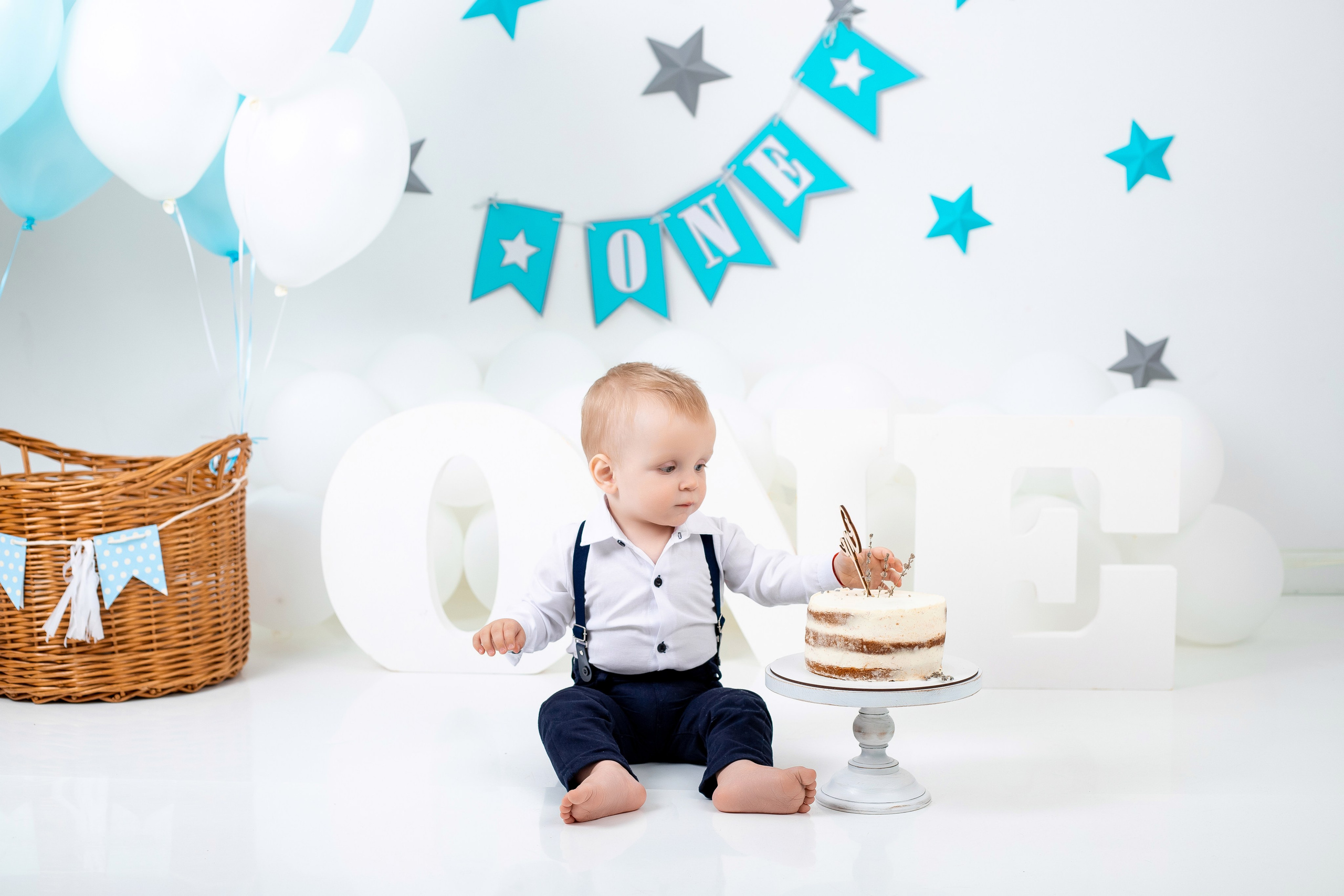 Фотосессия годовасия для мальчика. Семейный фотограф Анна Скворцова