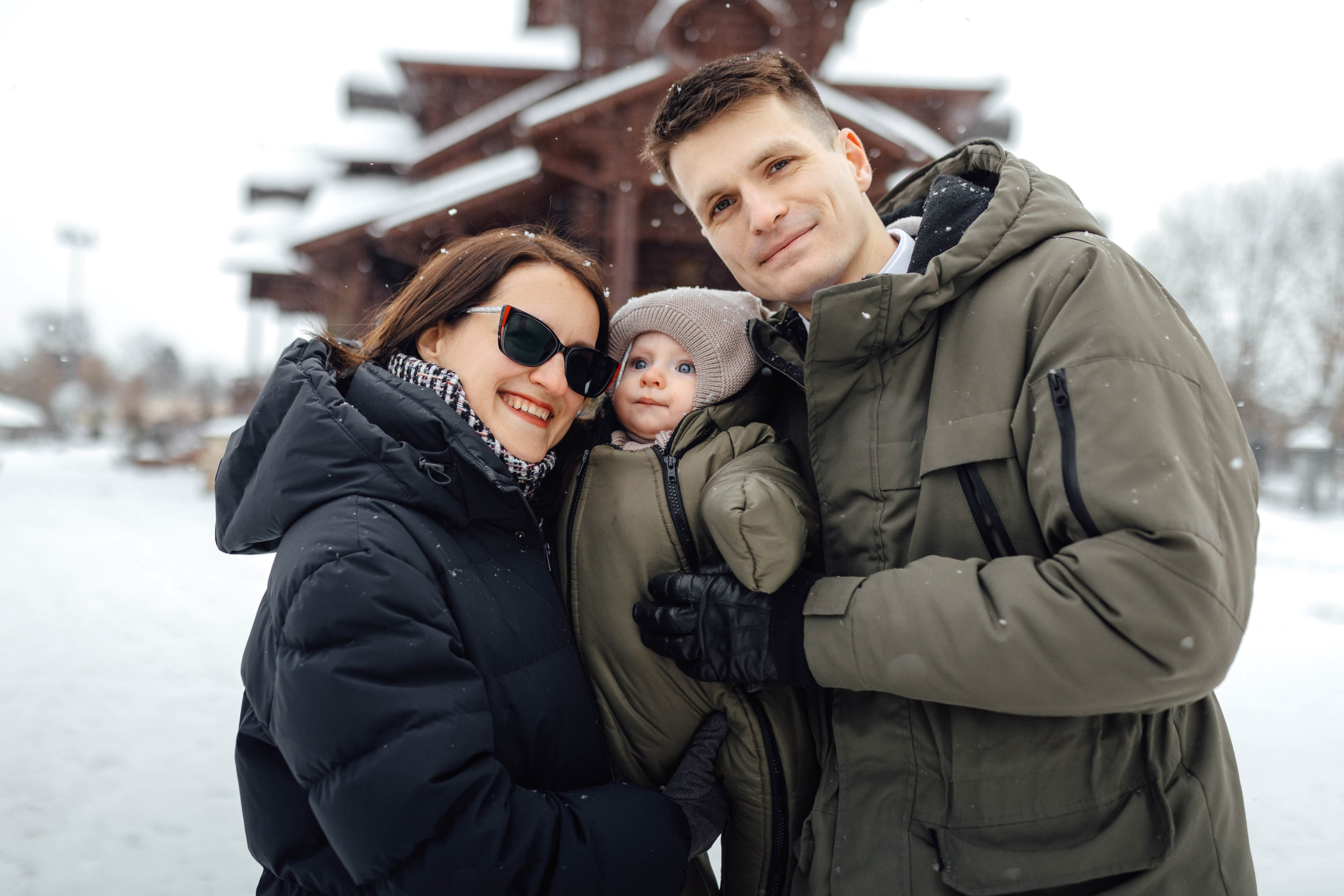 Крещение Матвея, храм Святой Троицы, декабрь 2025