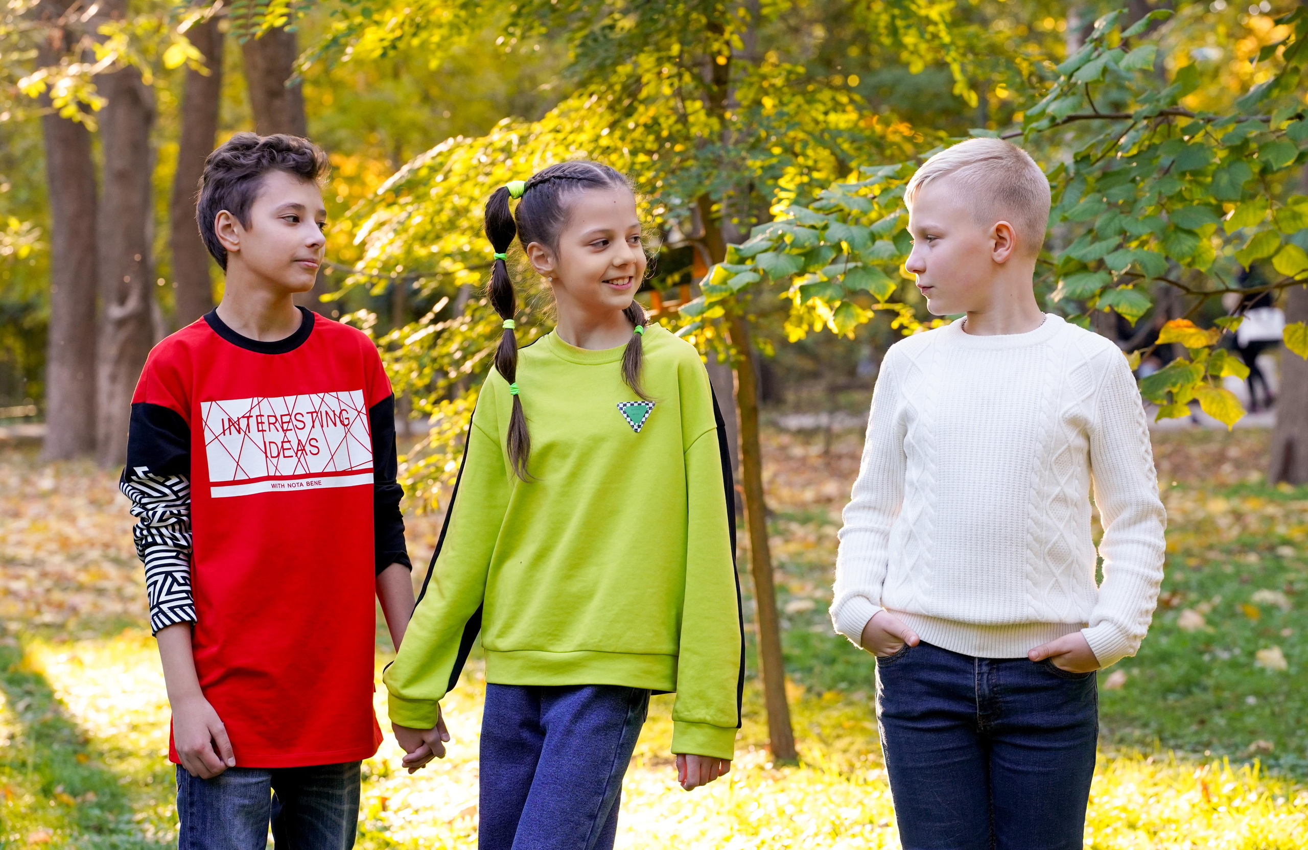 парк школьная съемка школьный альбом выпускной альбом альбом первоклассника фотограф в школу