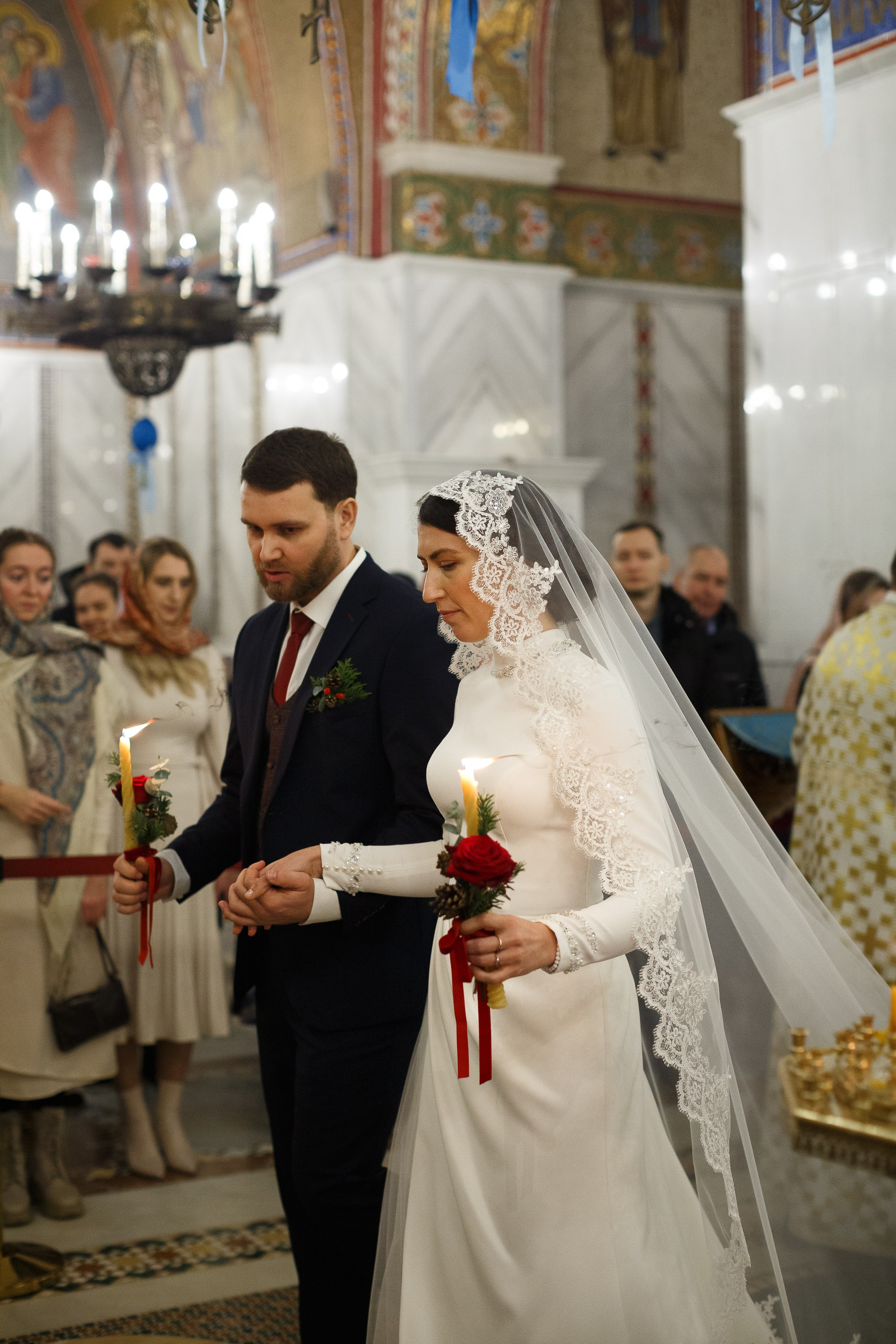 Венчание в храме Покрова Пресвятой Богородицы в Ясенево