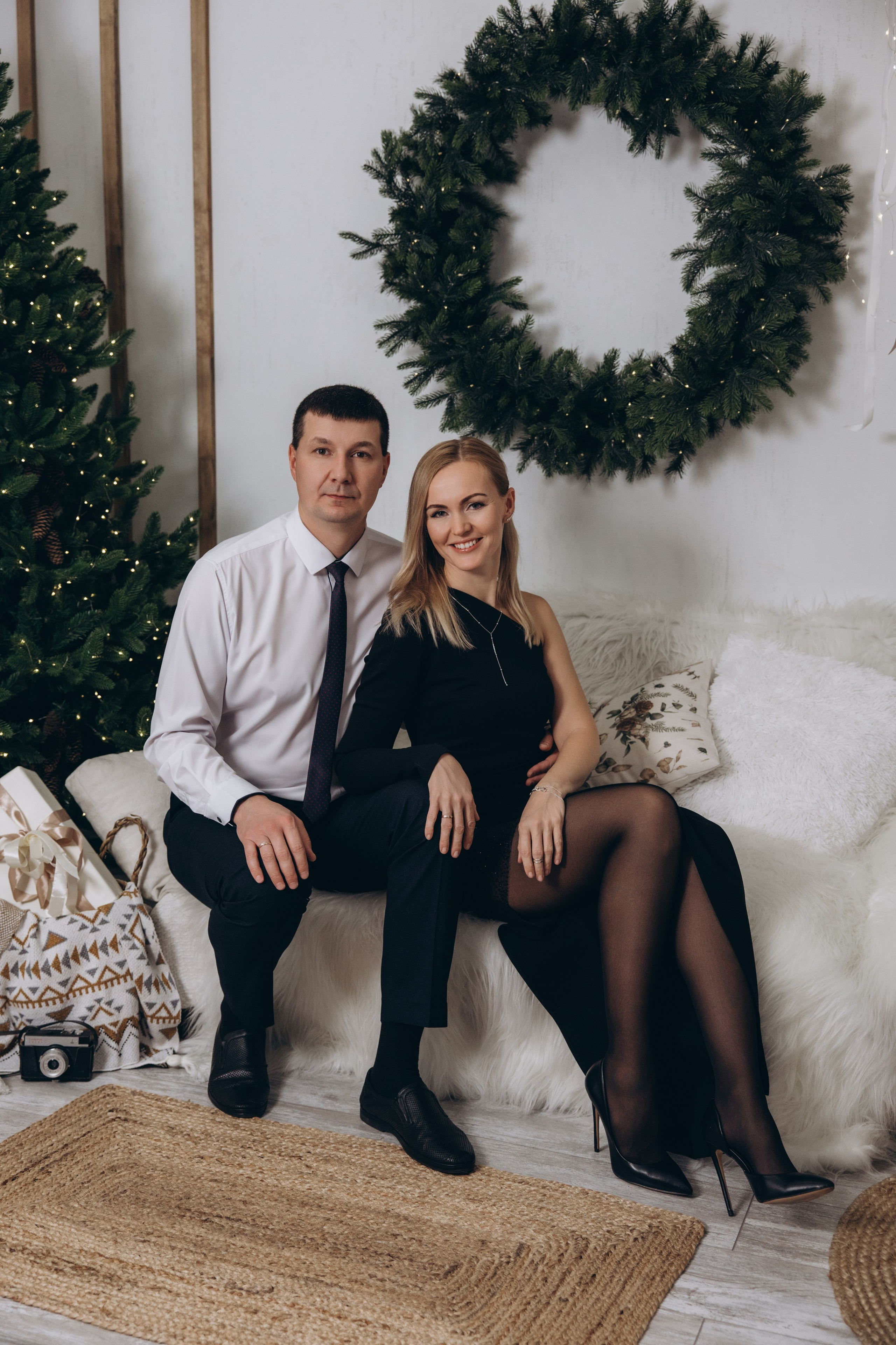 Новогодние истории в студии 8 этаж. Свадебный, семейный фотограф в Иркутске Светлана Макаричева