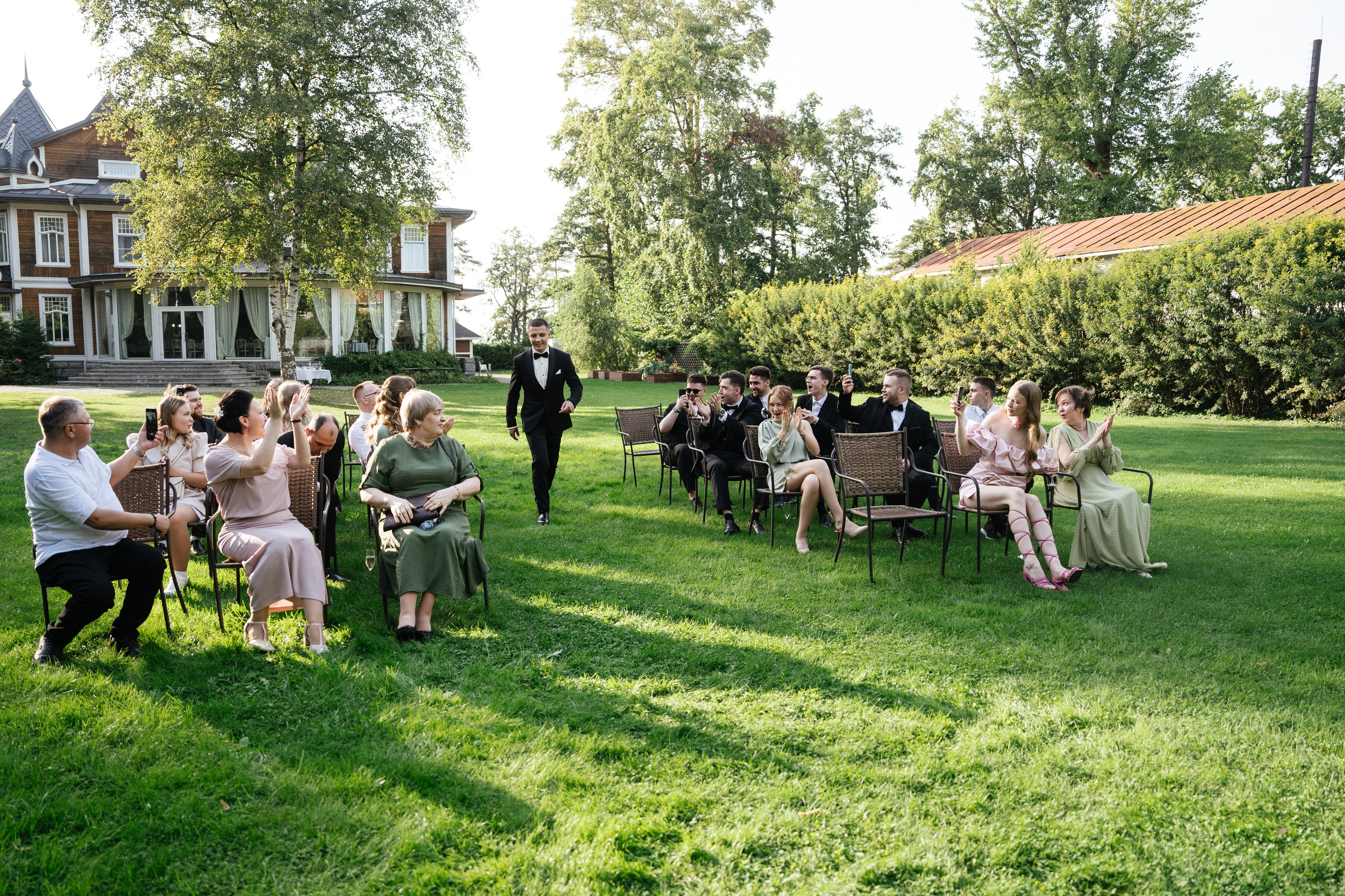 Юлия & Максим. Уютная свадьба в стиле современная классика на заливе. Свадебный фотограф организатор в Санкт-Петербурге Ассоль Опарина
