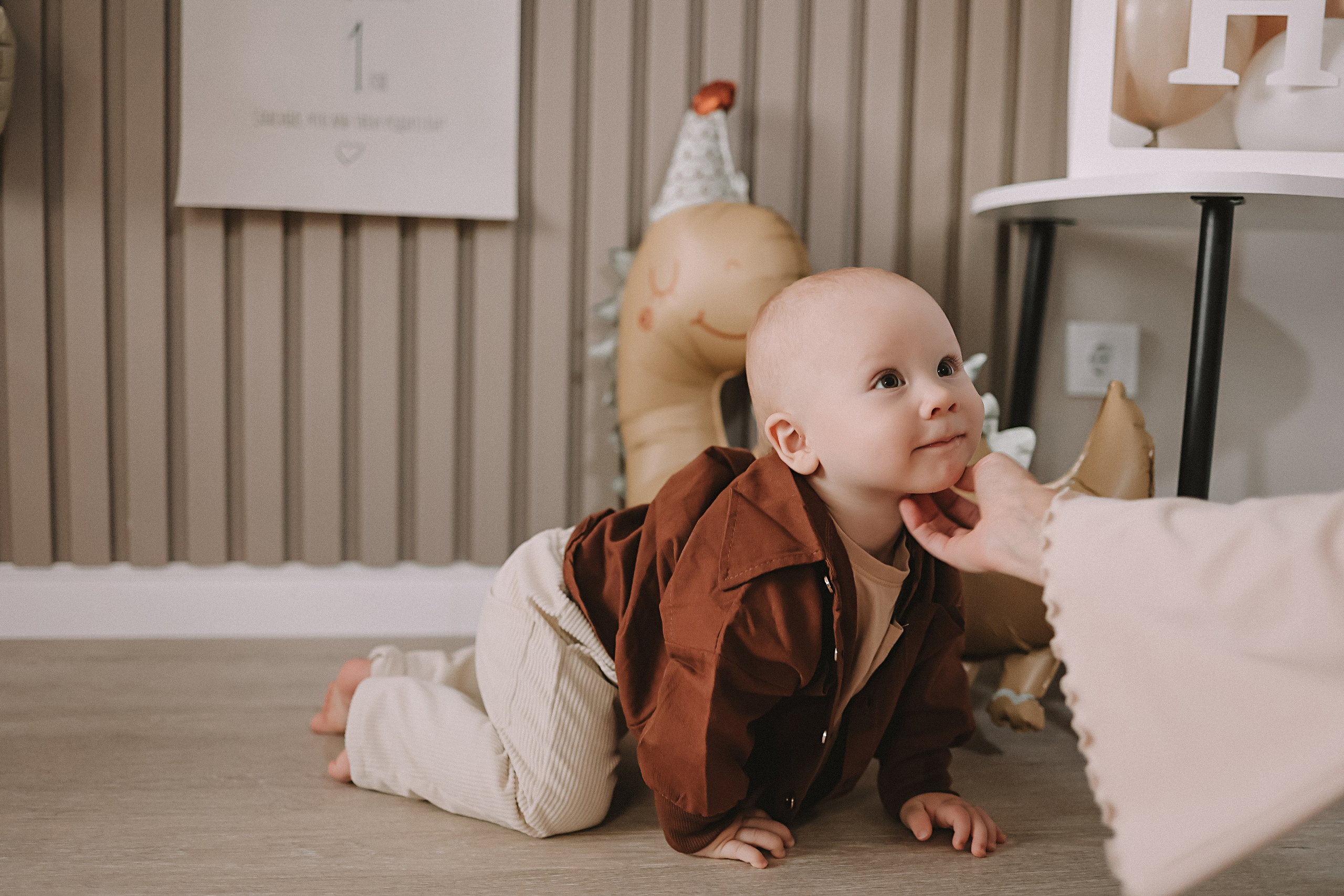 1 год Леону. Семейный фотограф Тюмень, фотограф на роды Салмина Мария