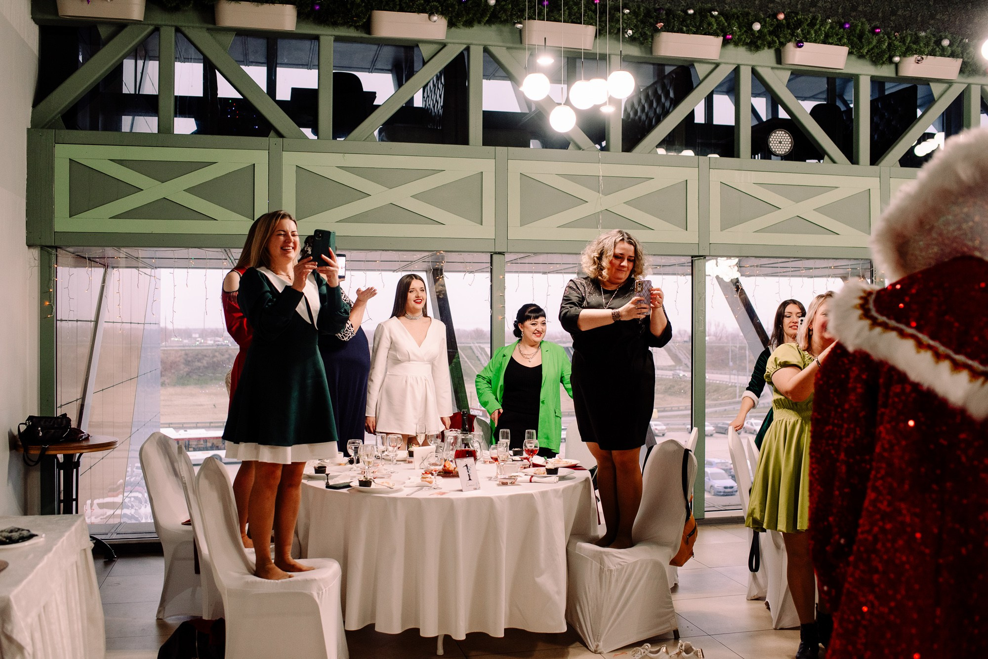 Новогодний завтрак в платьях. Семейный и свадебный фотограф в Рязани Лиза Голованова