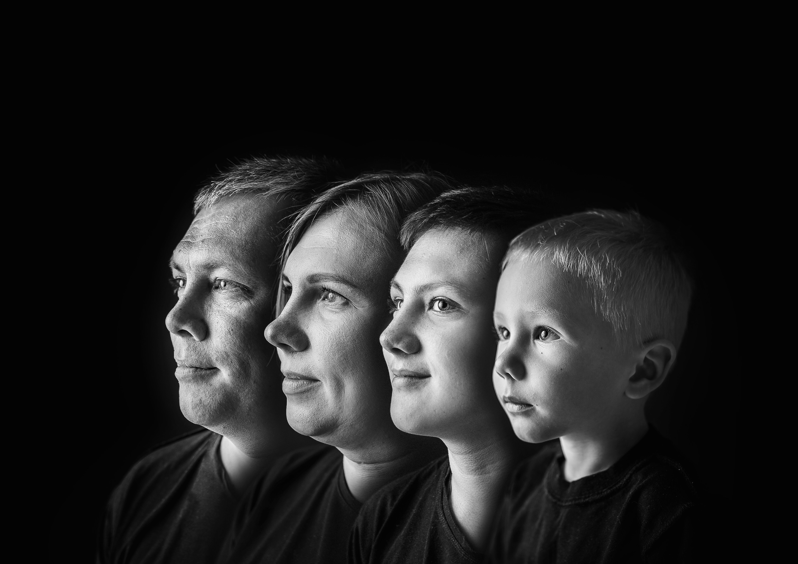 Портрет ПОКОЛЕНИЕ. Фотограф новорождённых Екатерина Боброва. Ульяновск