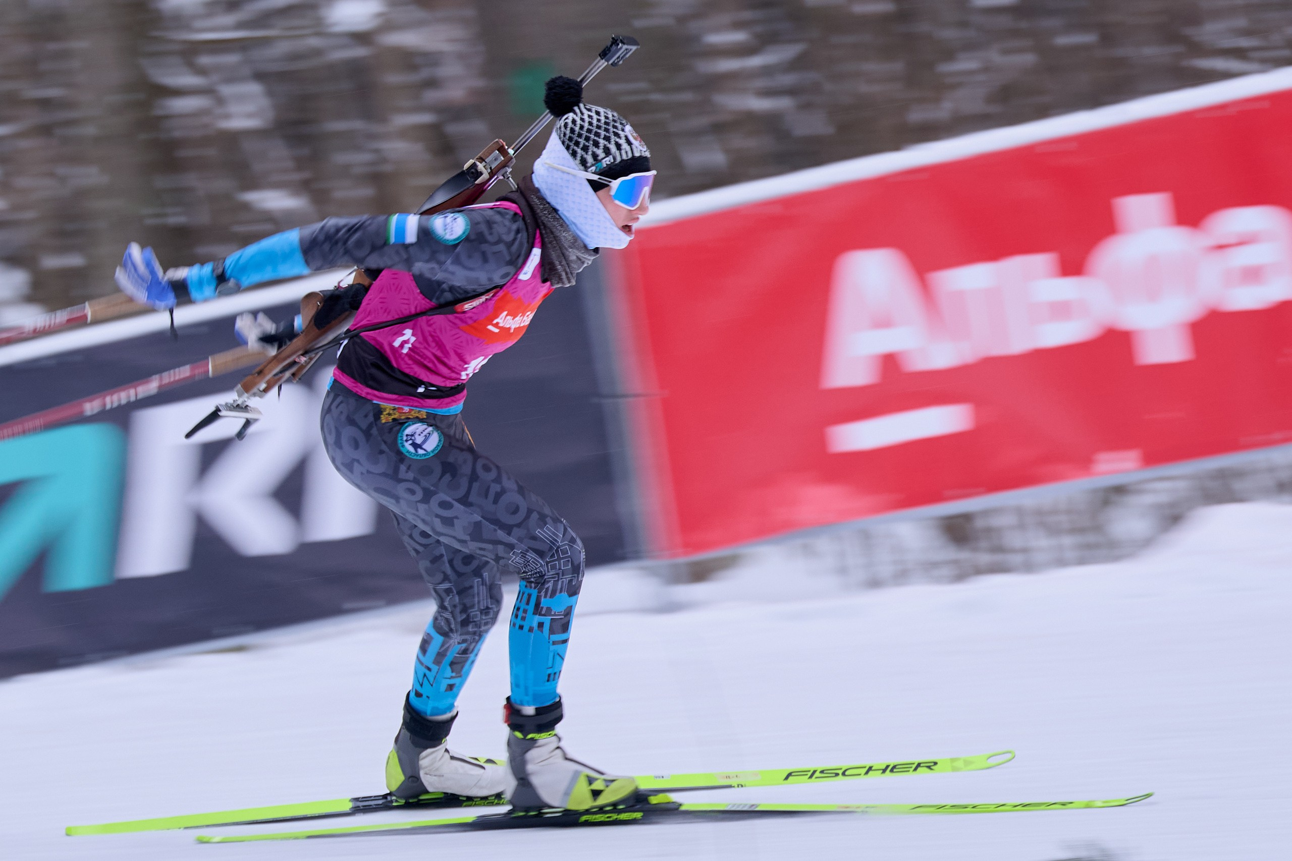 Биатлон. Чемпионат России — 2024/2025, 3-й этап, Ижевск. Ижевская винтовка. Спортивный репортажный фотограф в Ижевске Сергей Мерзляков