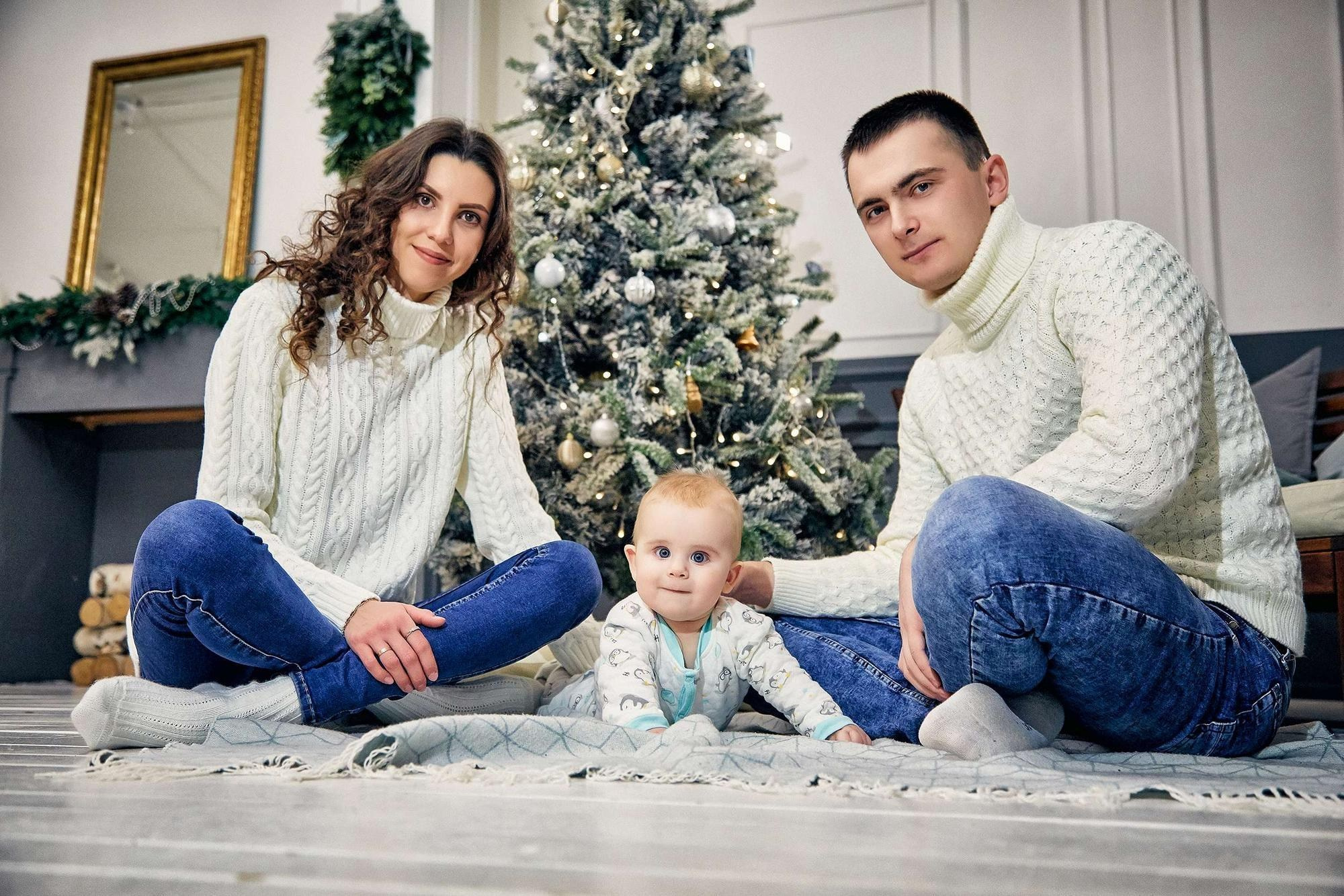 Игорь и Елена со своим малышом. Свадебный фотограф в Самаре — Дмитрий Емец