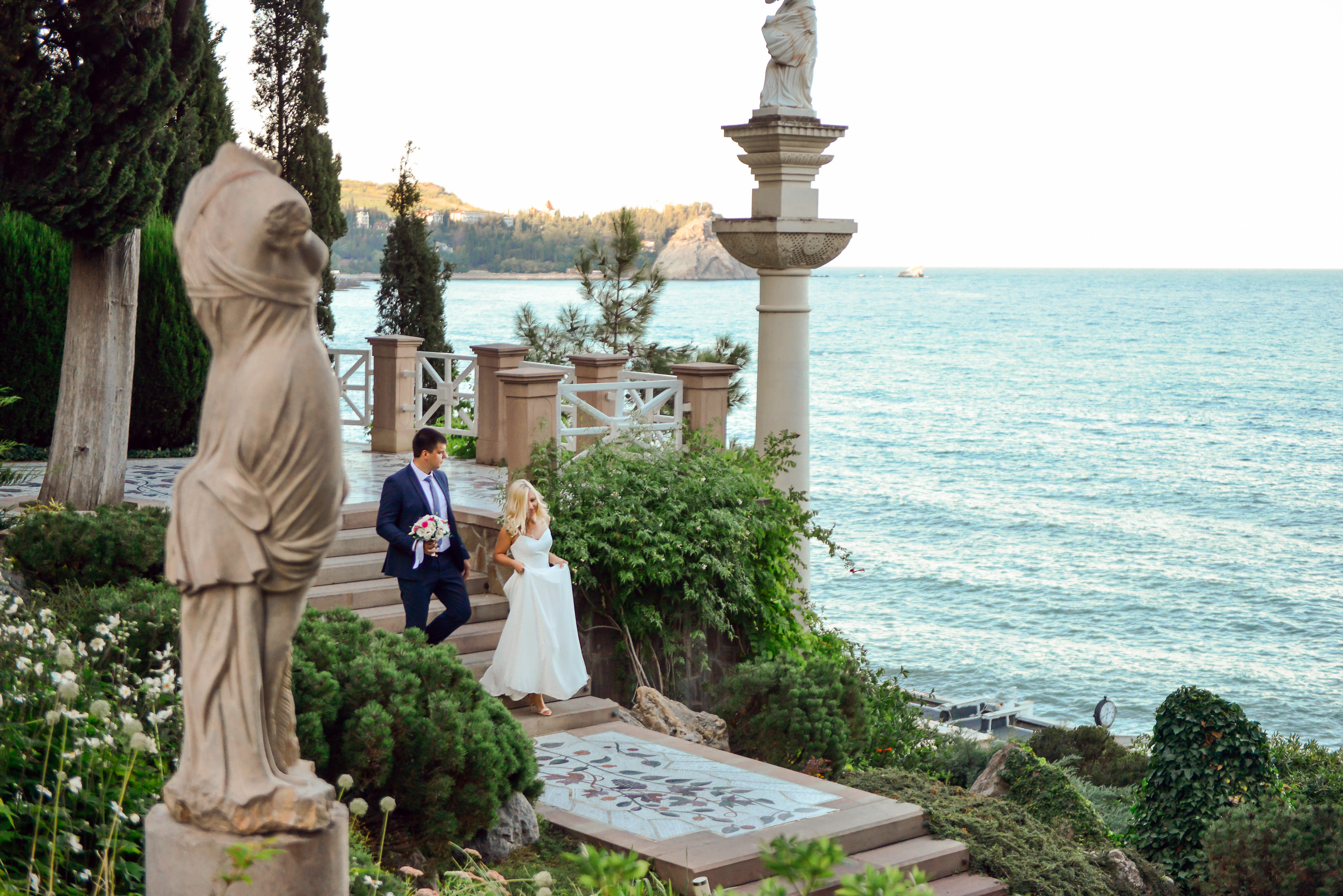 Свадьба для двоих в Крыму. Свадебный фотограф в Крыму