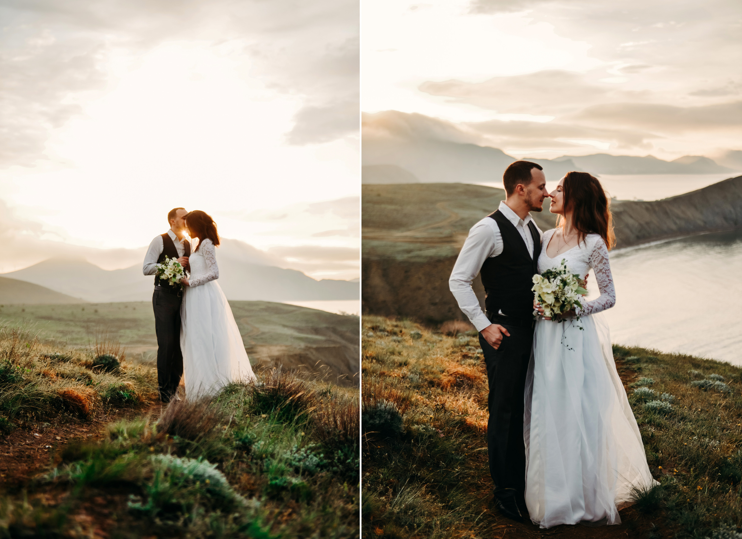 Свадьба для двоих в Крыму. Свадебный фотограф в Крыму