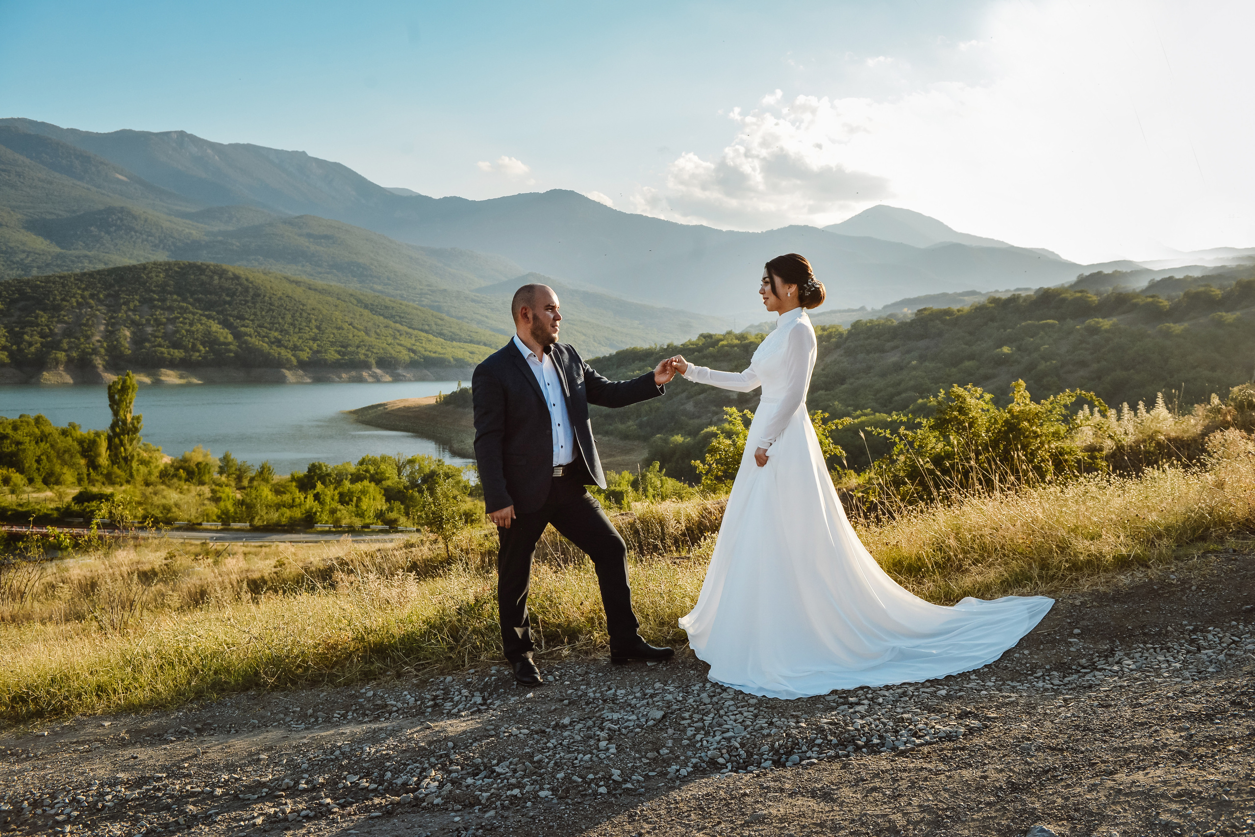 Свадьба для двоих в Крыму. Свадебный фотограф в Крыму