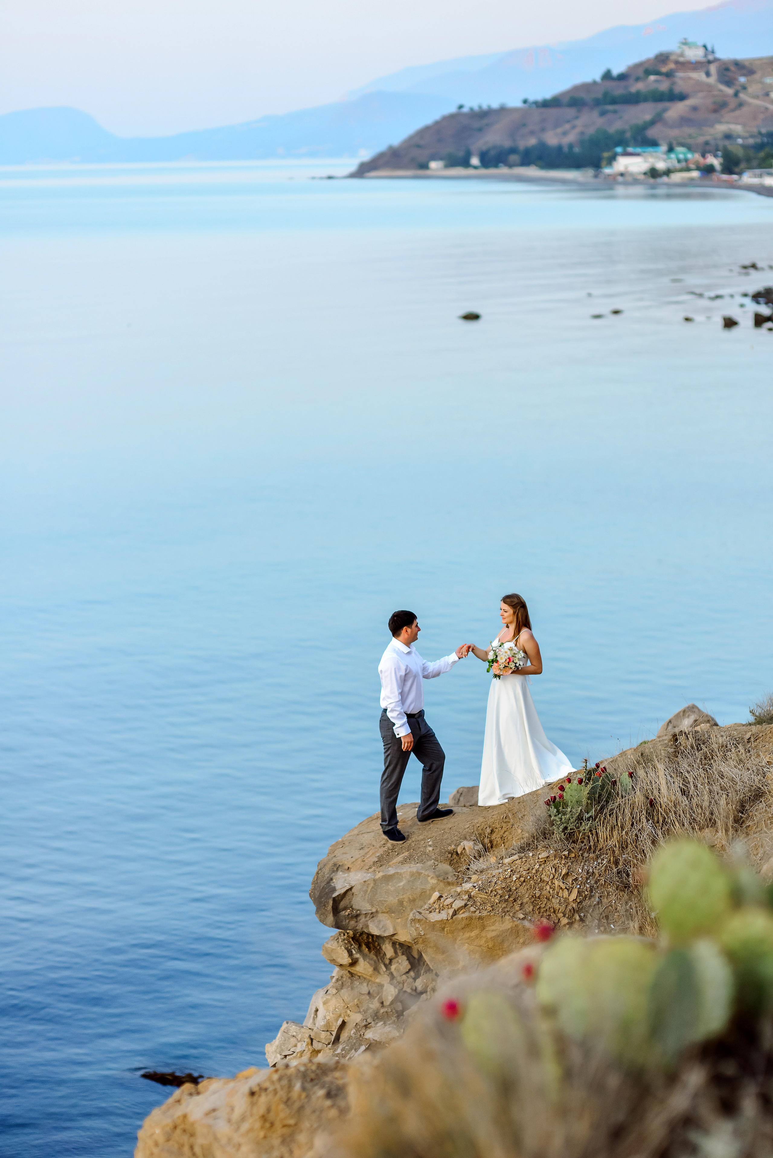 Свадьба для двоих в Крыму. Свадебный фотограф в Крыму