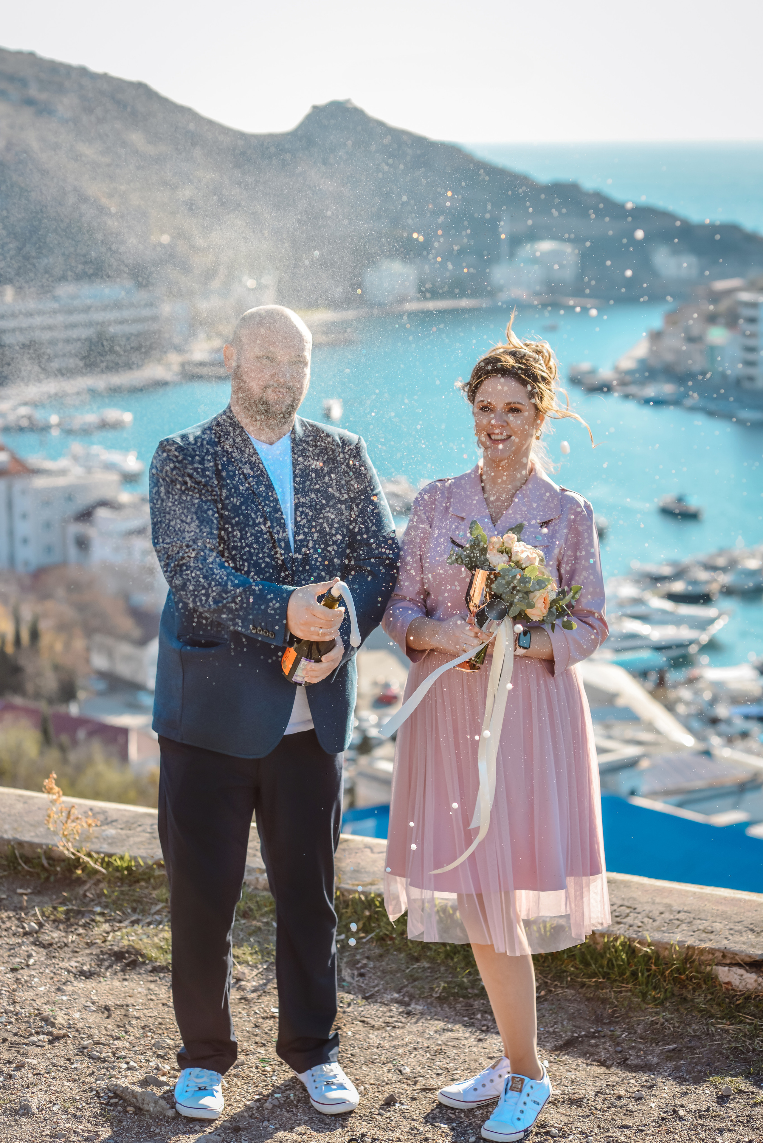 Свадьба для двоих в Крыму. Свадебный фотограф в Крыму