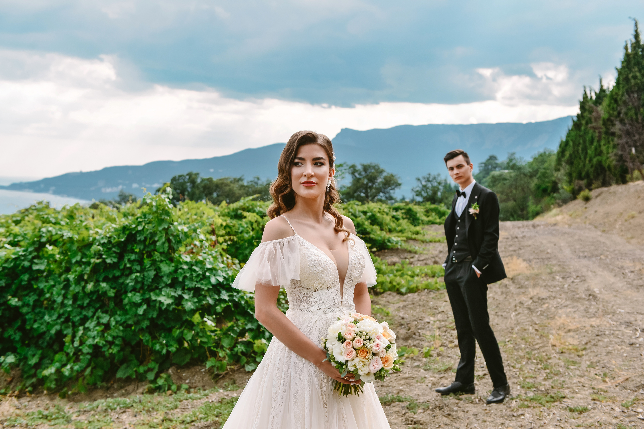 Свадьба для двоих в Крыму. Свадебный фотограф в Крыму