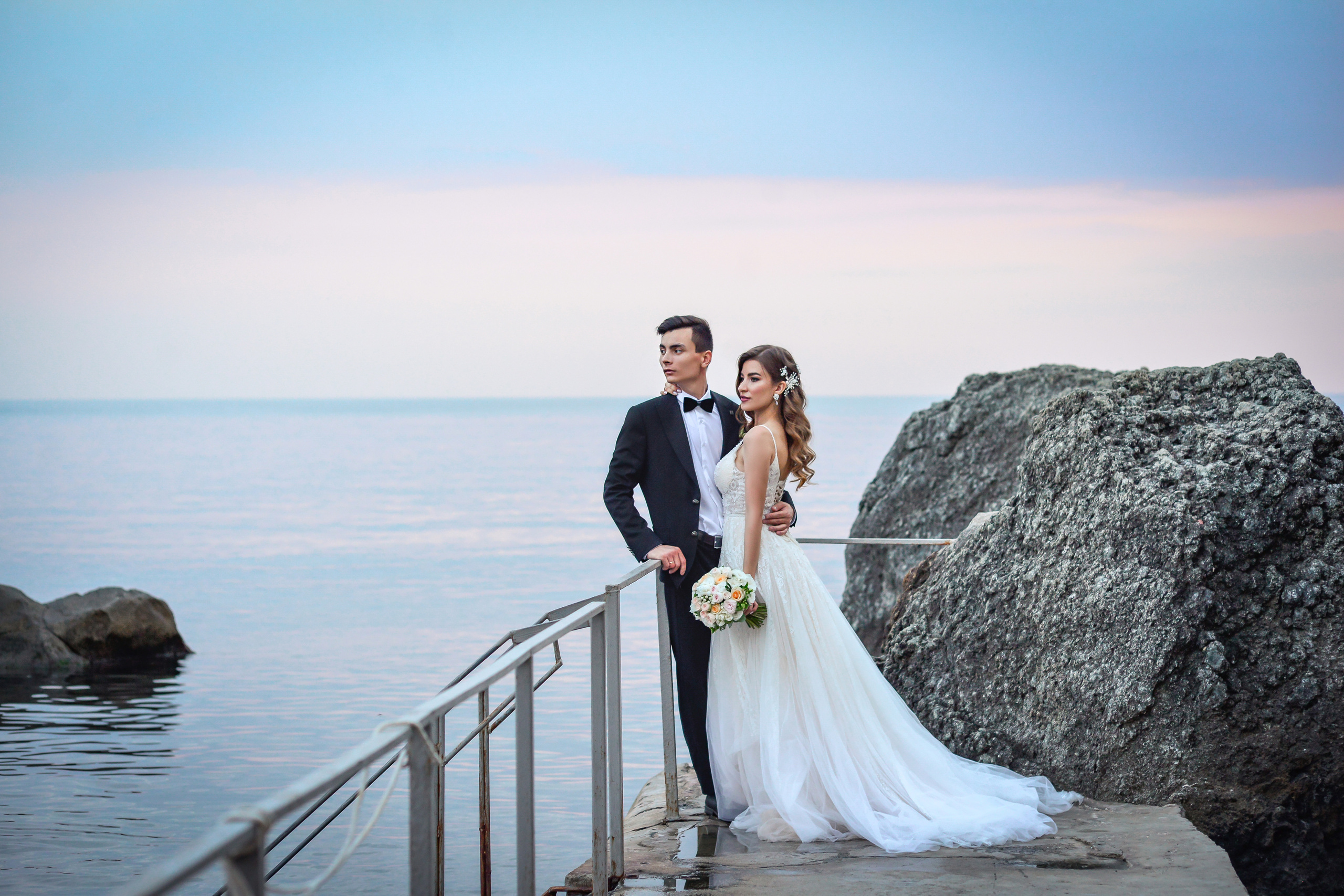 Свадьба для двоих в Крыму. Свадебный фотограф в Крыму