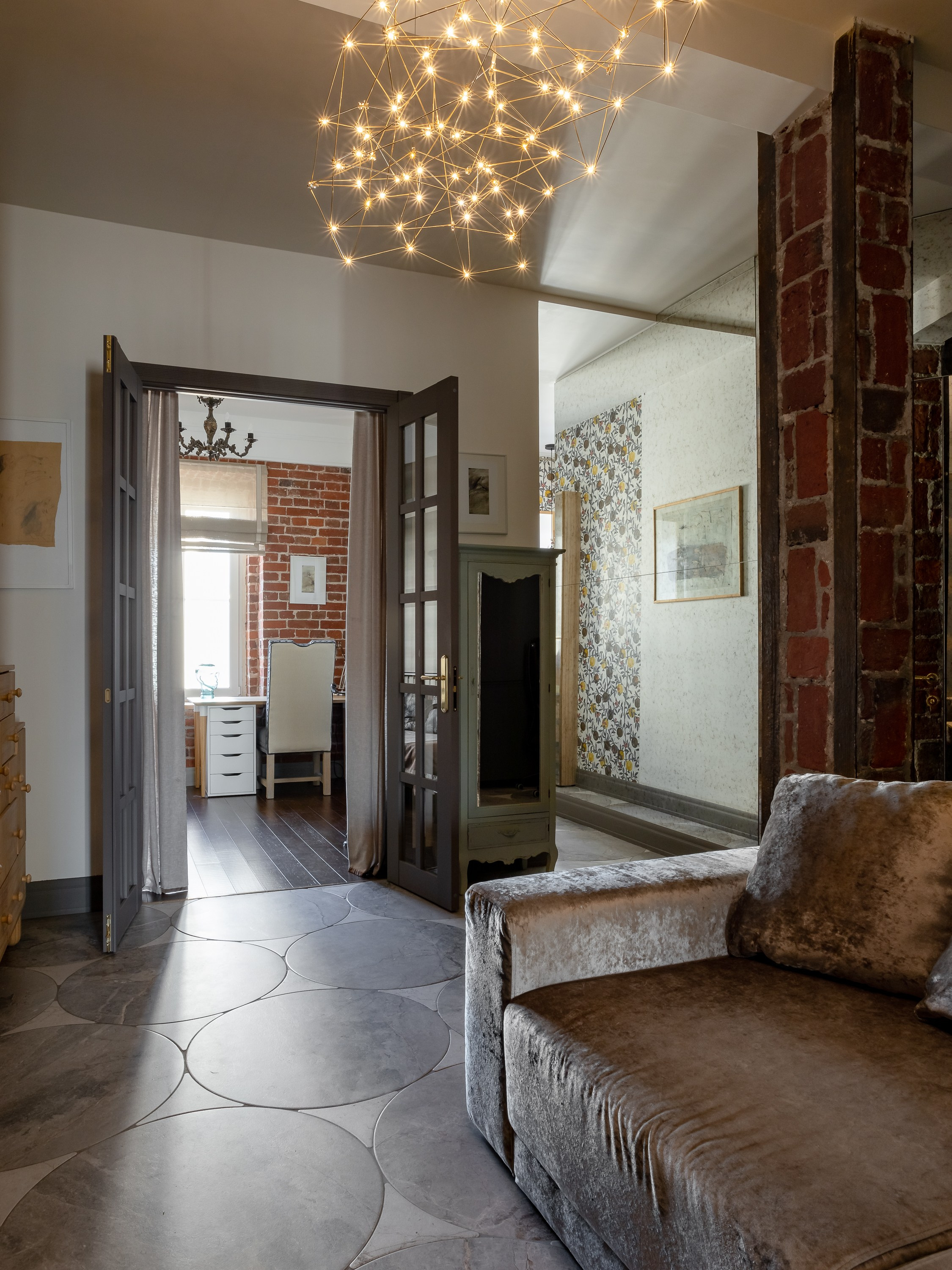 Небольшая квартира с анфиладной планировкой. Главная