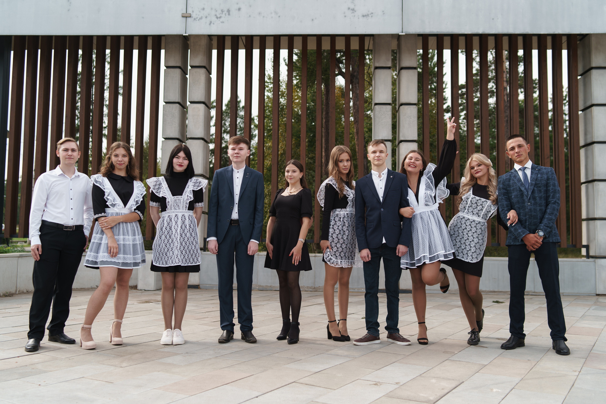 Школьные. Фотограф Булат Ванданов