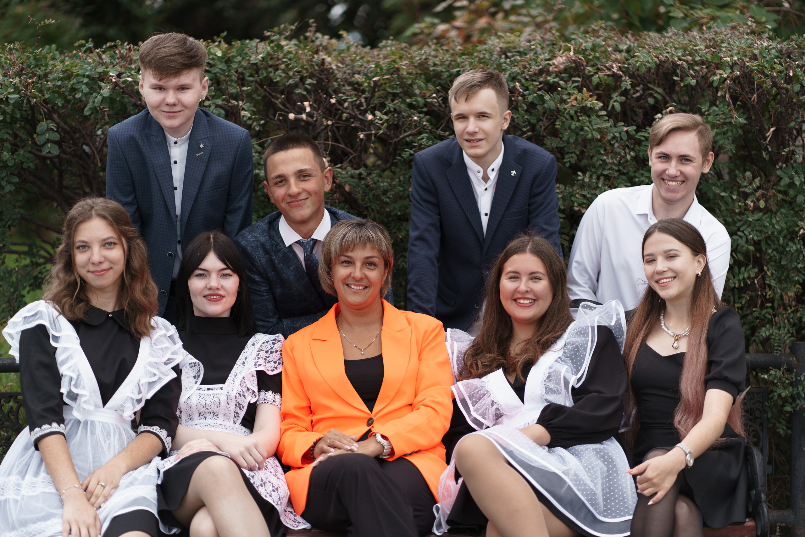 Школьные. Фотограф Булат Ванданов