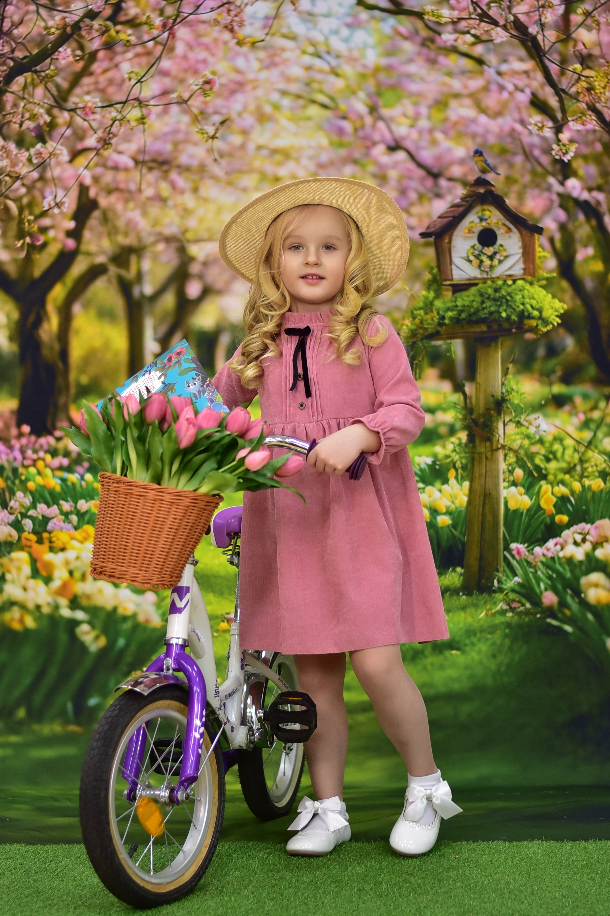 Весенний шебби шик. Стильные выпускные альбомы, детские фотосессии, сюжетные фотографии