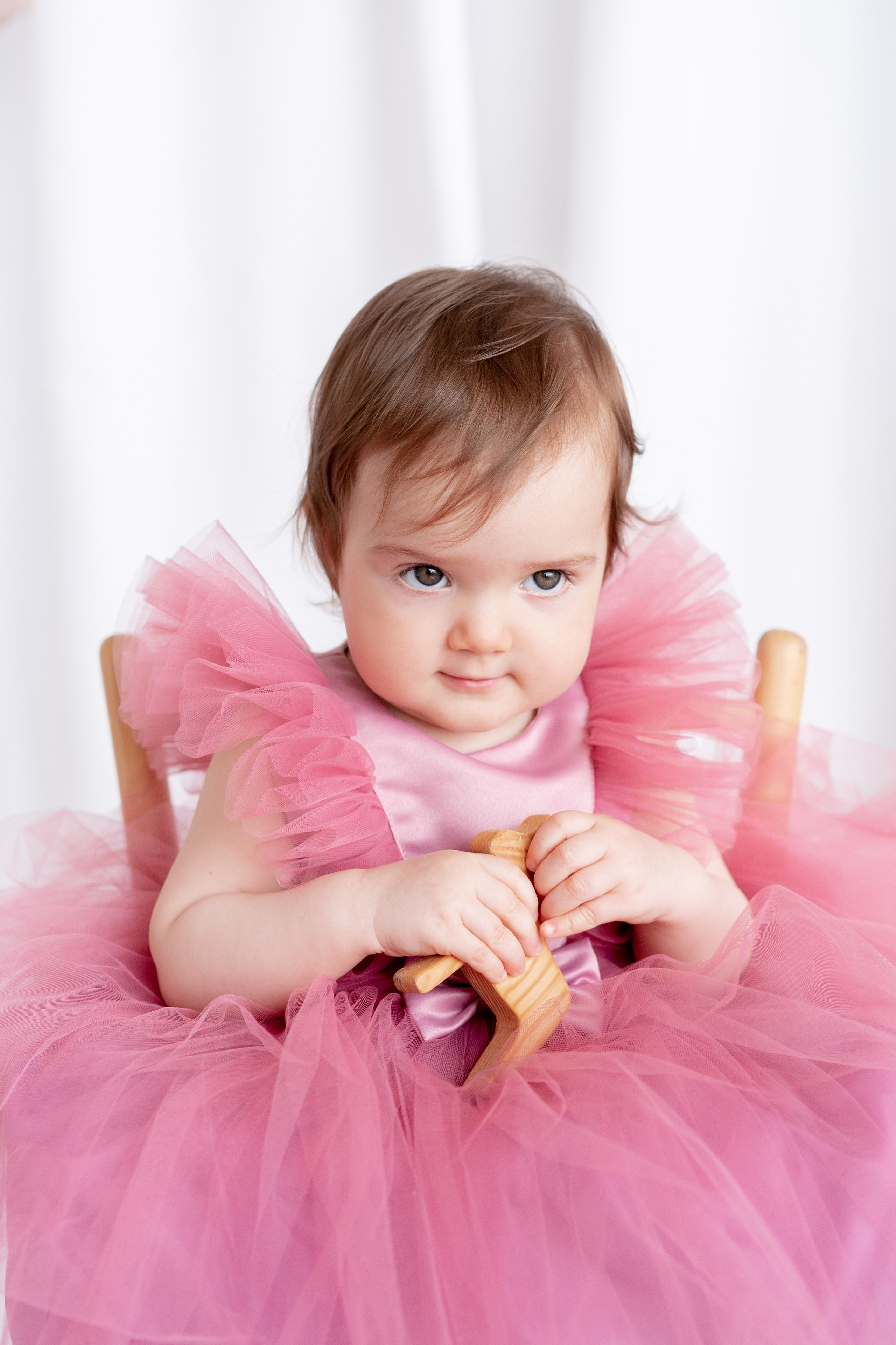 Первый день рождения малыша. Детская, семейная фотостудия в Санкт-Петербурге