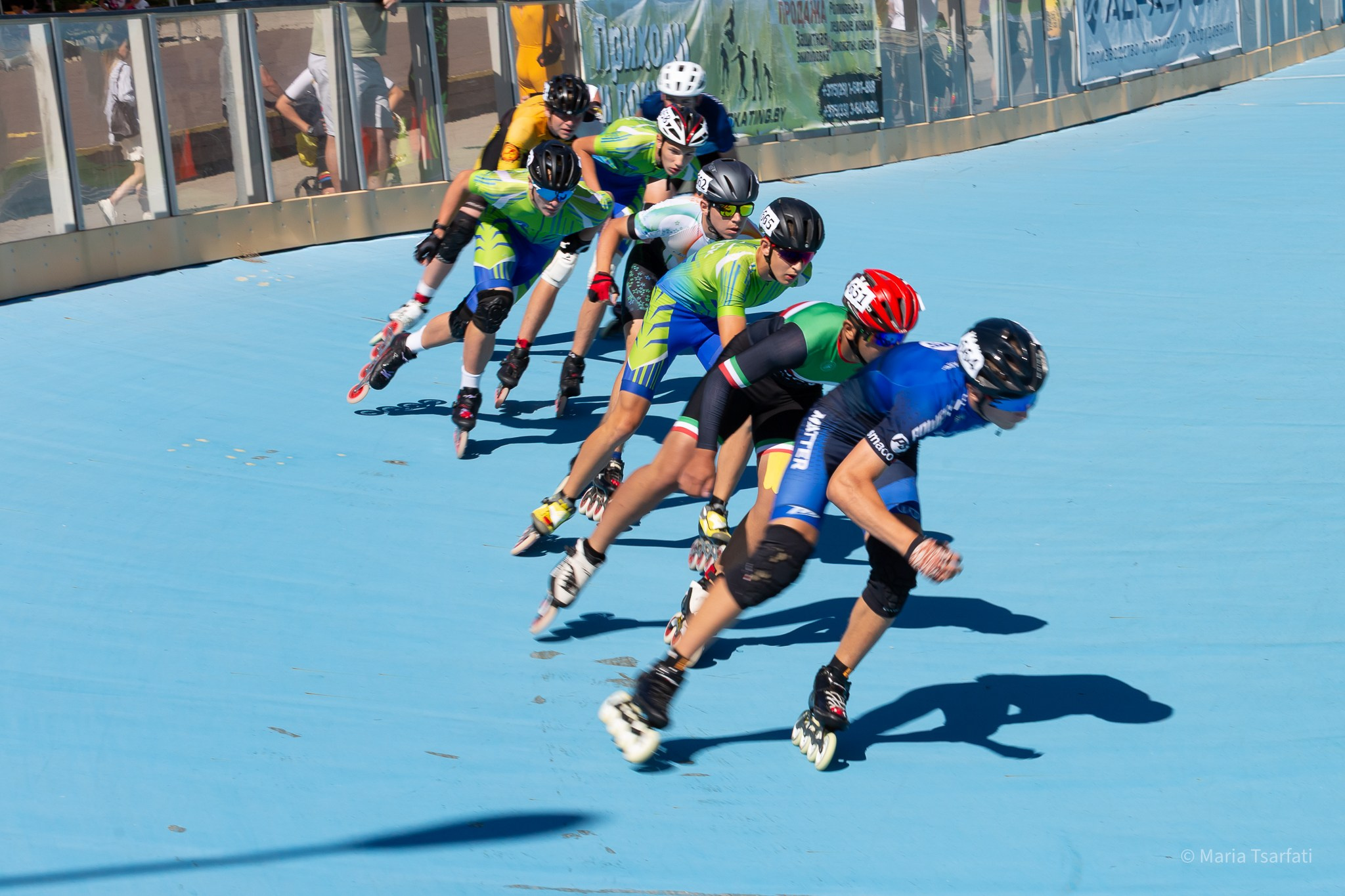 Международные соревнования по спидскейтингу. Солигорск, Беларусь. 2025. Спортивная съемка Мария Царфати