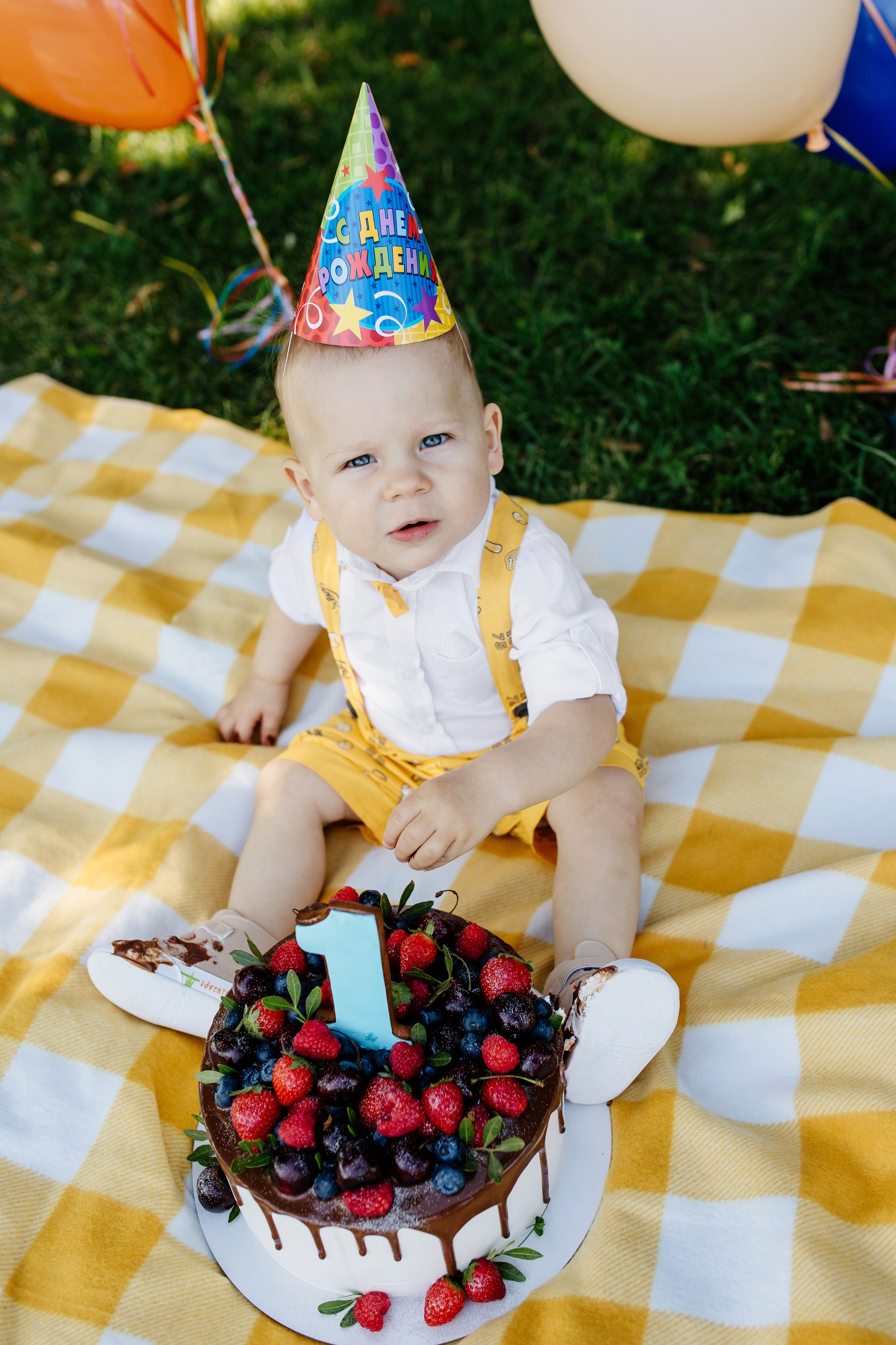 Мирону 1 год. Свадебный и семейный фотограф Екатерина Иванова