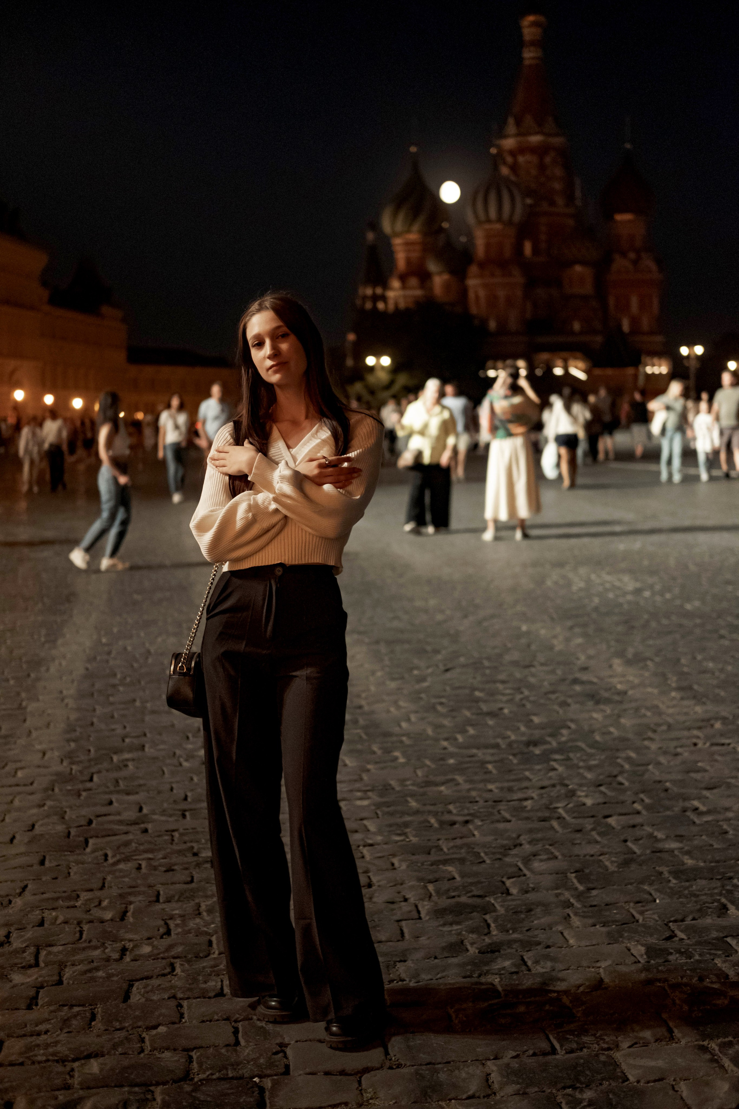 Прогулка по вечерней Москве. Свадебный и семейный фотограф в Новосибирске, Санкт-Петербурге, Москве