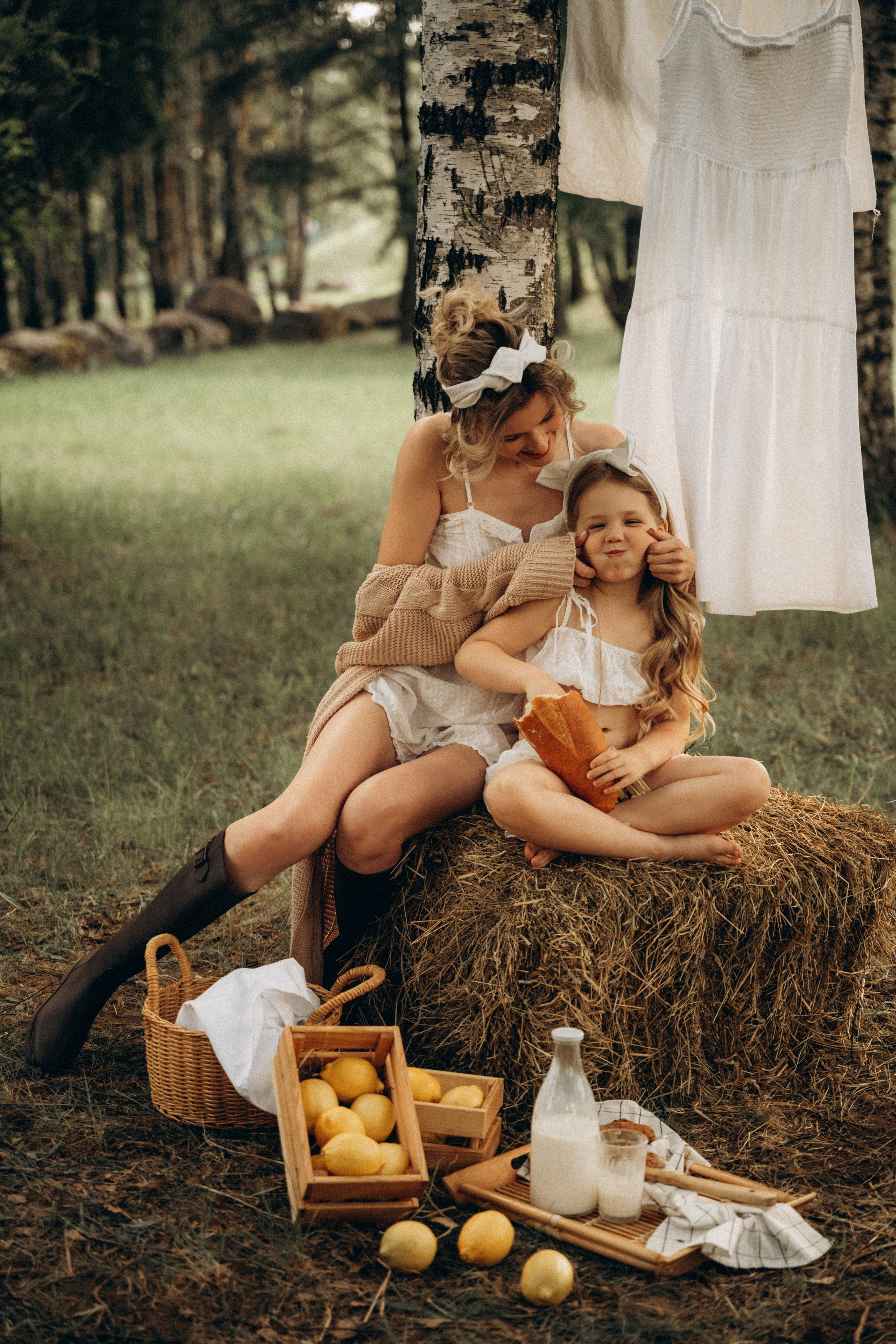 Ольга и Сонечка. Фотограф Мария Миллс | Минск