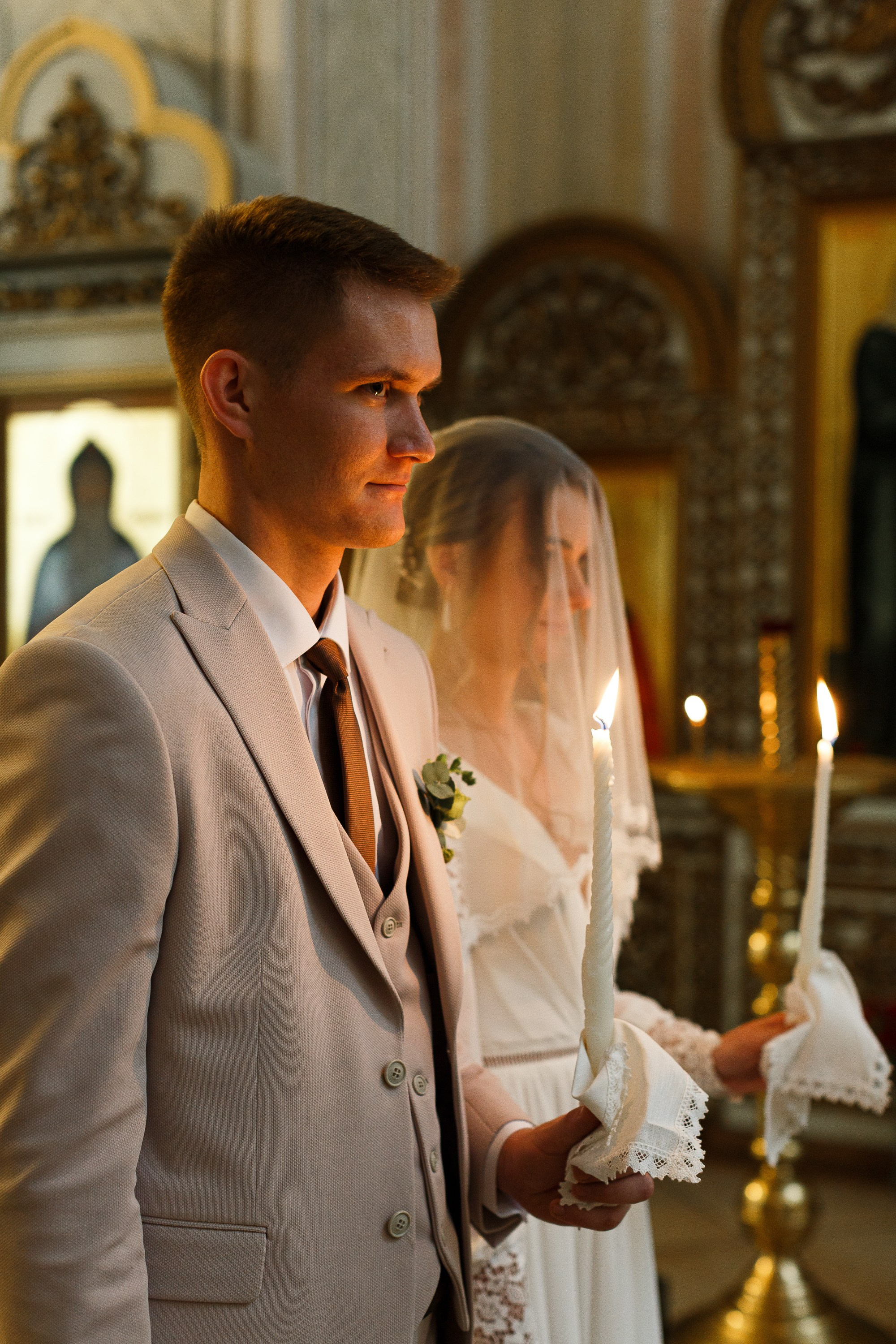 Венчание в храме Живоначальной Троицы на Шаболовке