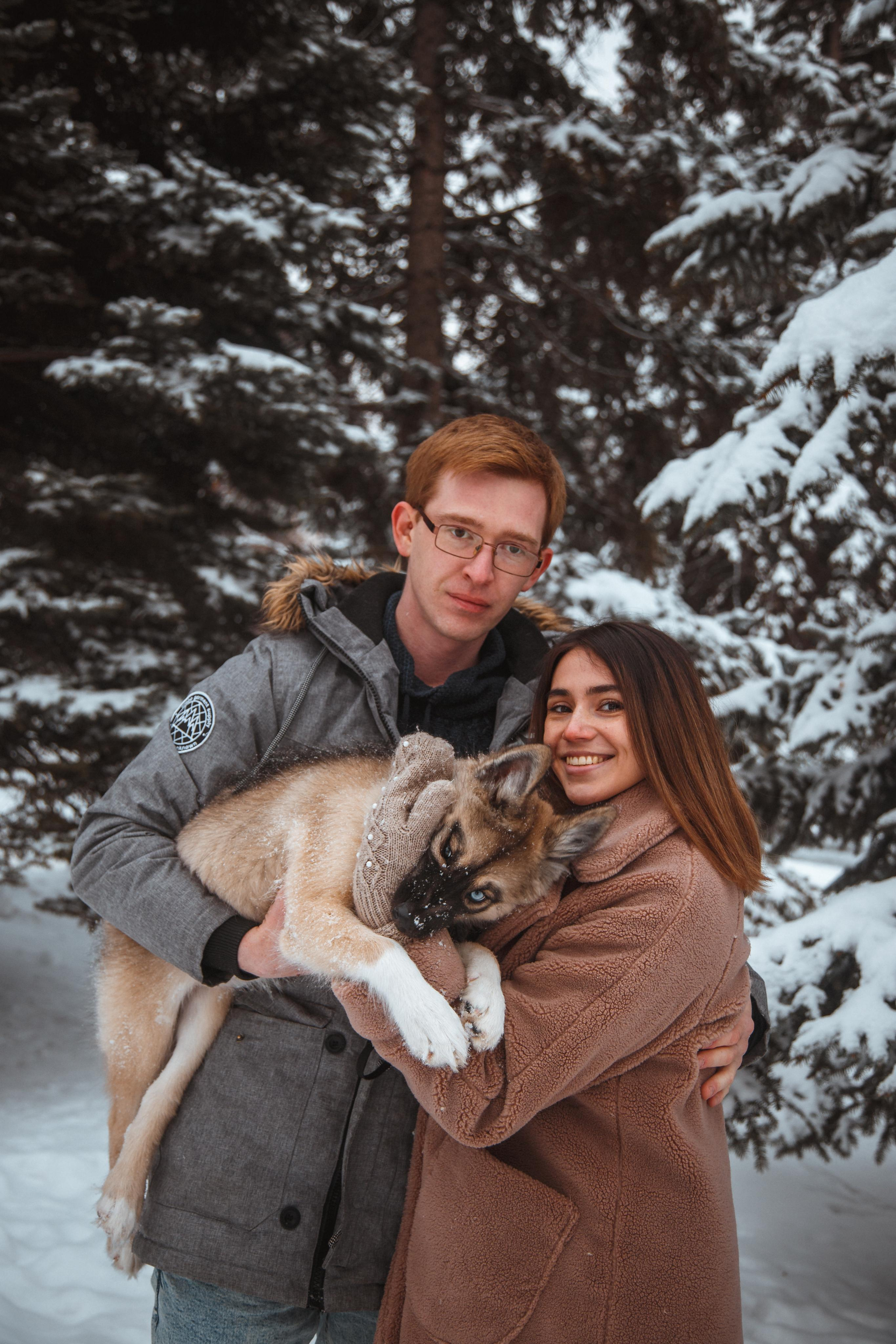 Love story «Winter walk». Свадебные фотограф и видеограф Наталья и Анатолий Новиковы СПб