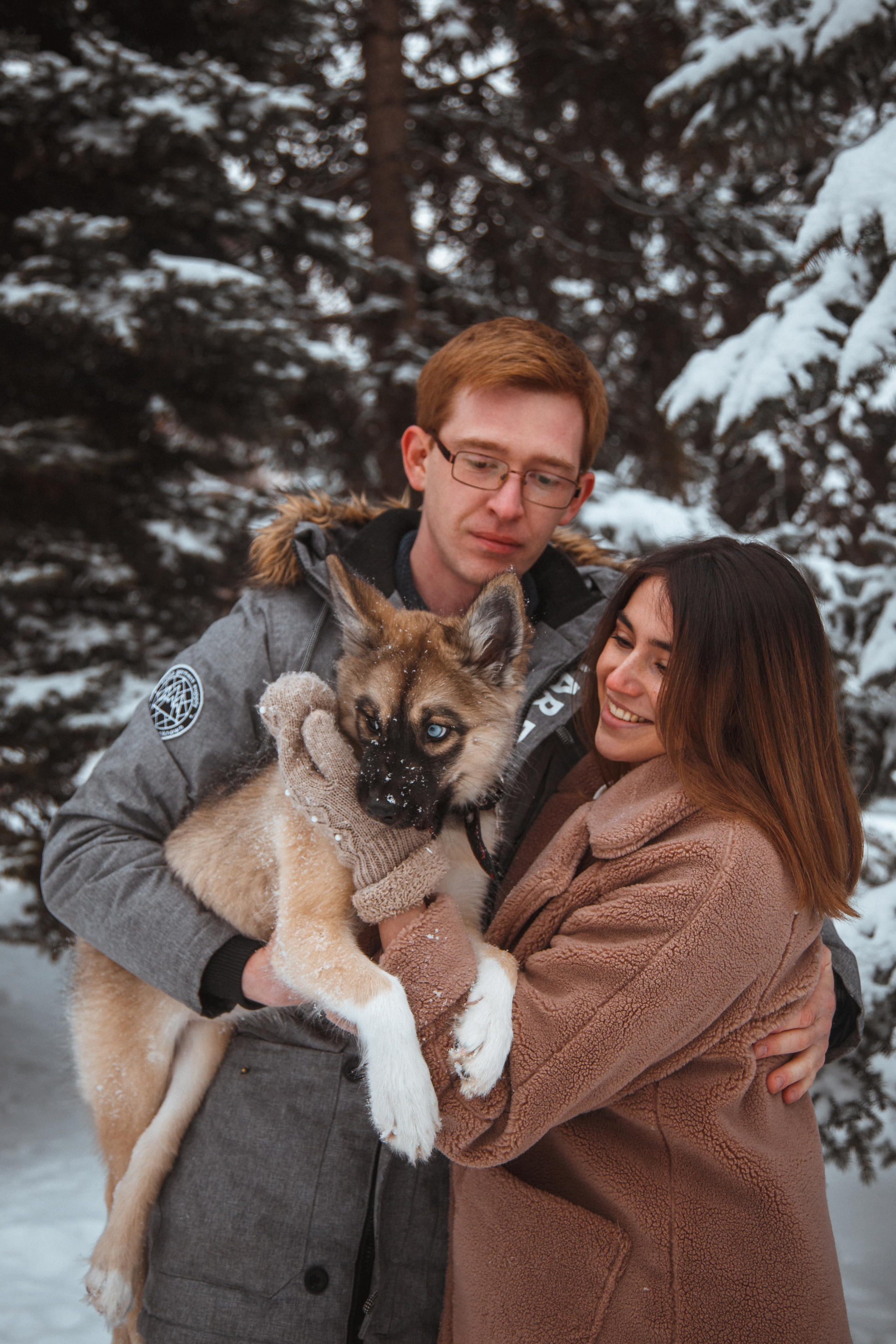 Love story «Winter walk». Свадебные фотограф и видеограф Наталья и Анатолий Новиковы СПб