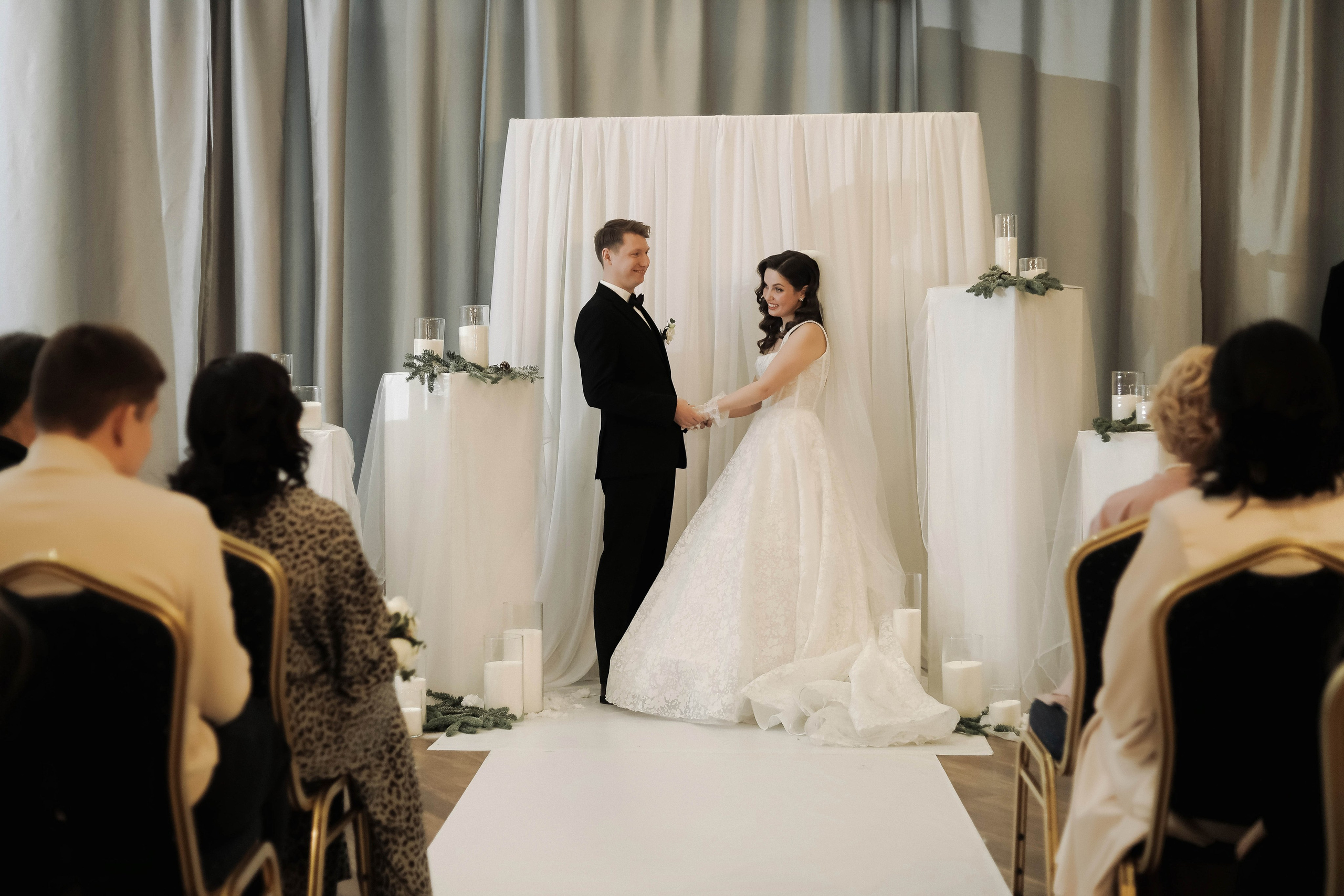 От огня свечей. Свадебный фотограф видеограф Новосибирск Кемерово Калининград