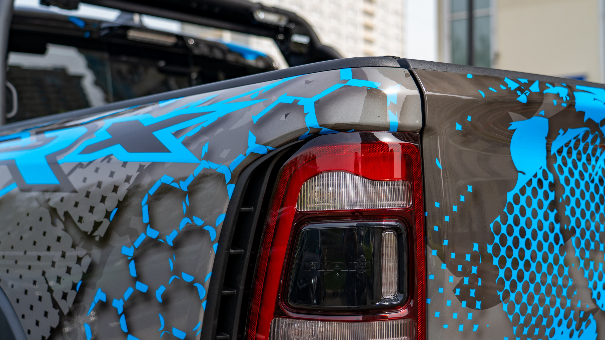 Винилография на RAM TRX. Студия дизайна и оклейки авто Barmaley Design