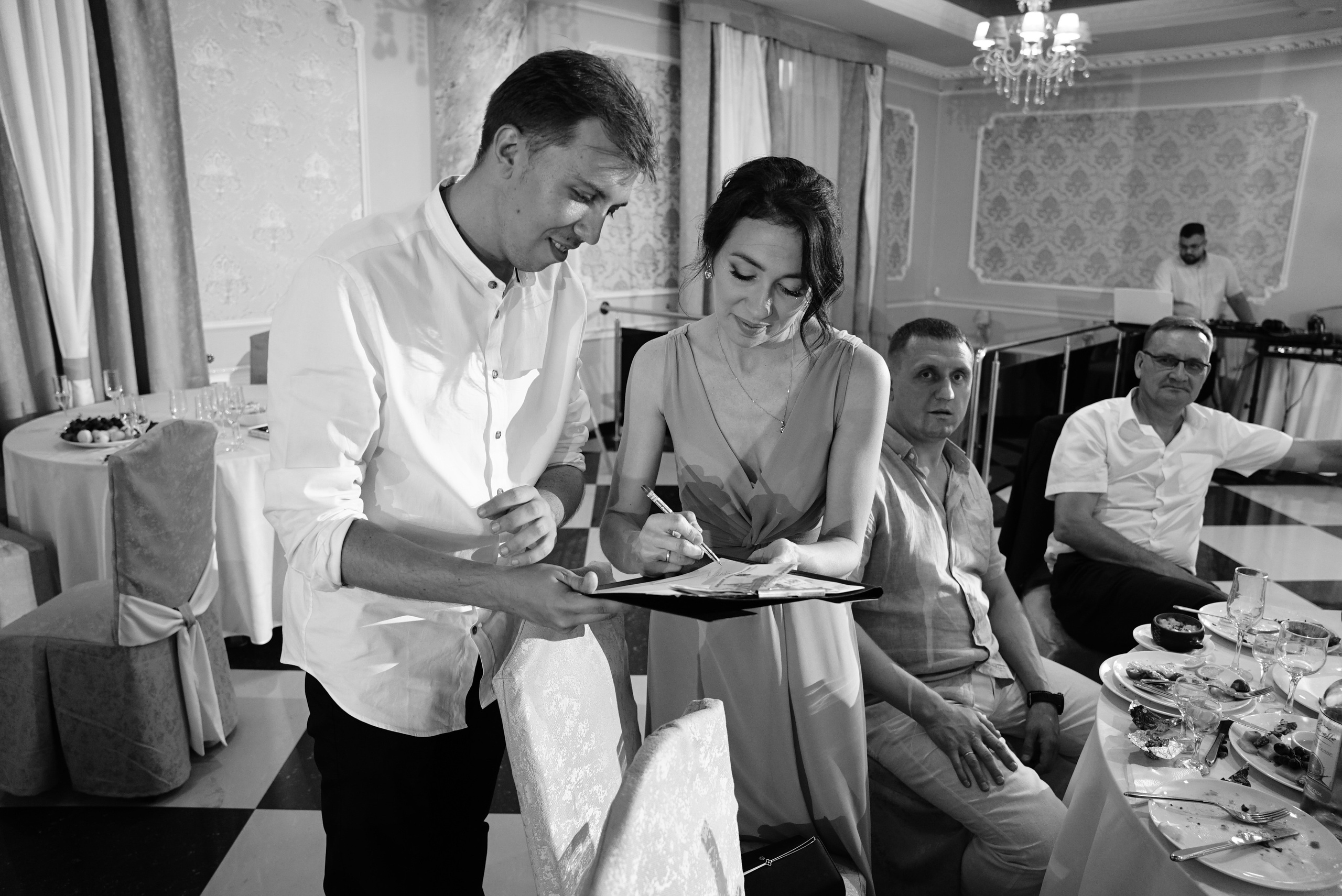 Антон и Маргарита чб. Свадебный фотограф в Самаре Анна Ковалева