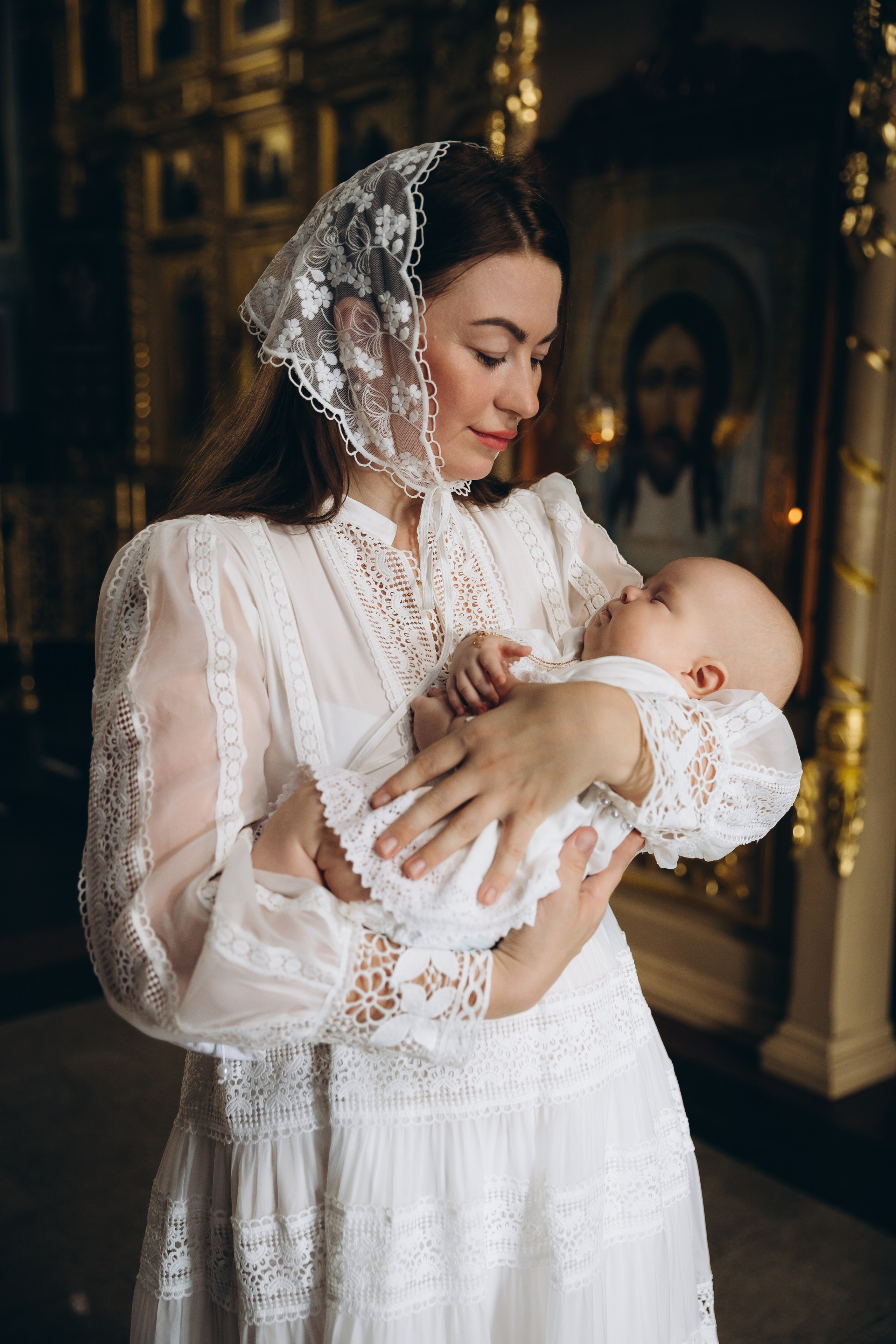 Таинство Крещения Евы. Фотограф в Краснодаре Алла Потоцкая
