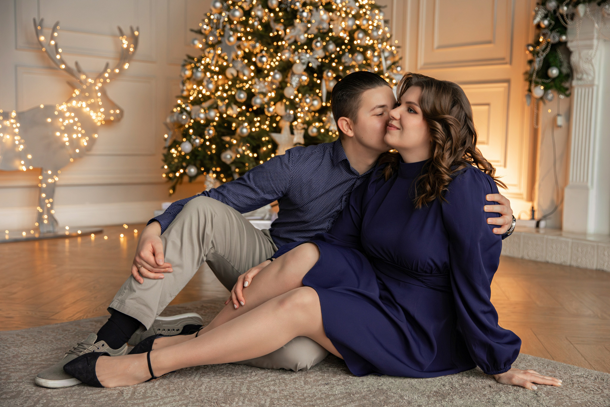 Семейный новый год. Семейный и женский фотограф в Москве Надежда Воробьева